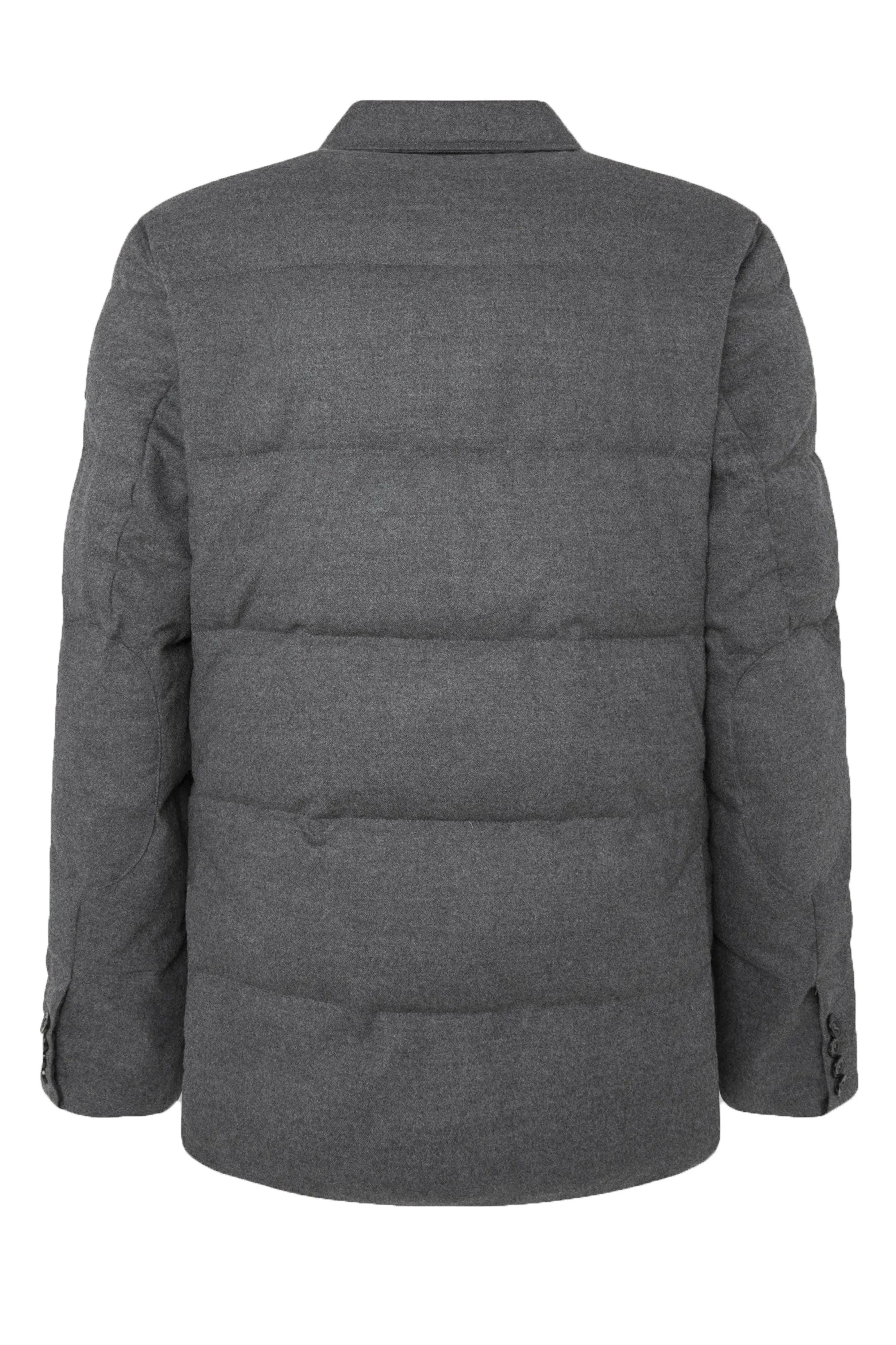 Hackett Flannel Blazer Granite Grey