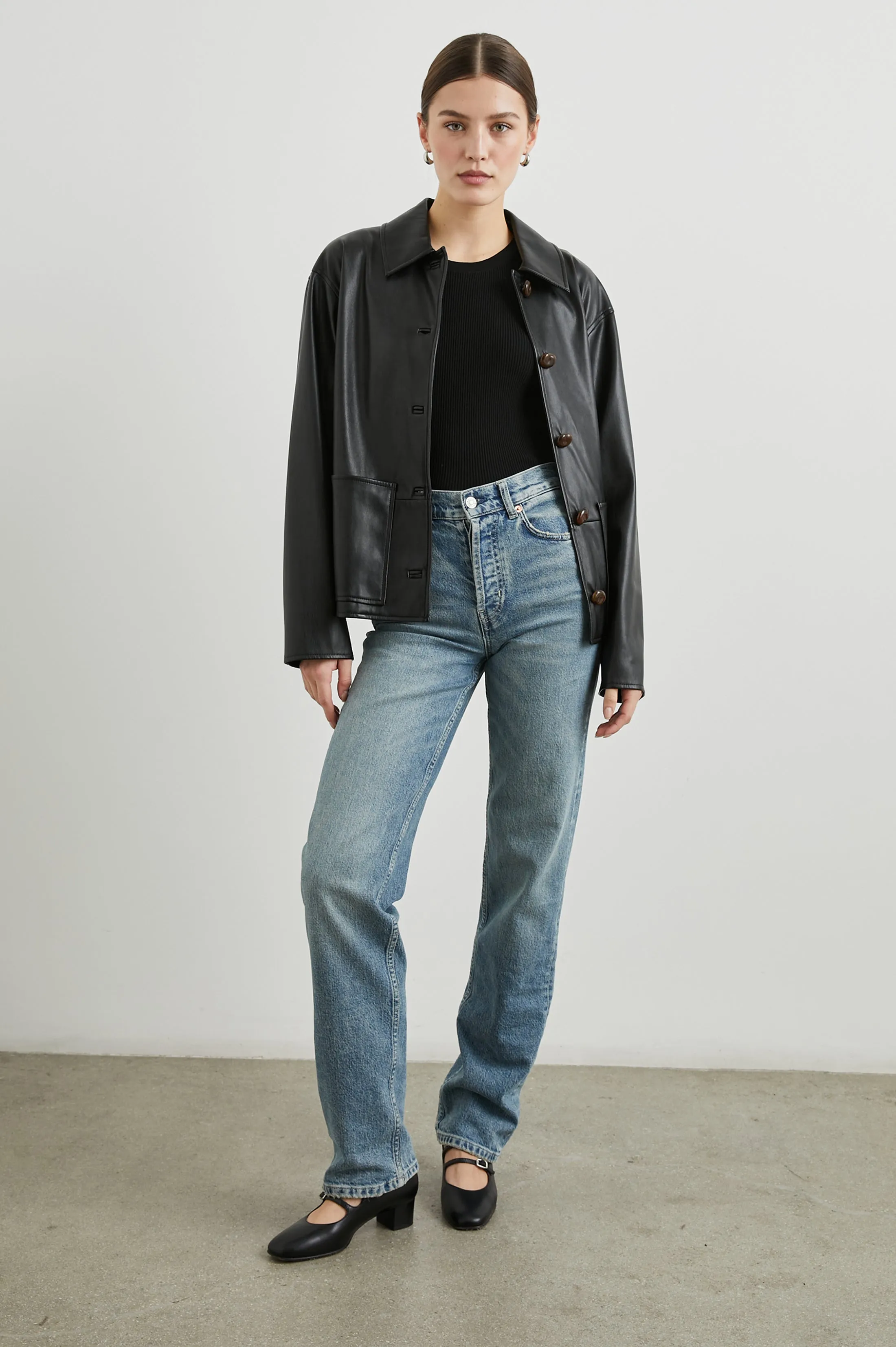 HAISLEY JACKET - BLACK Rails