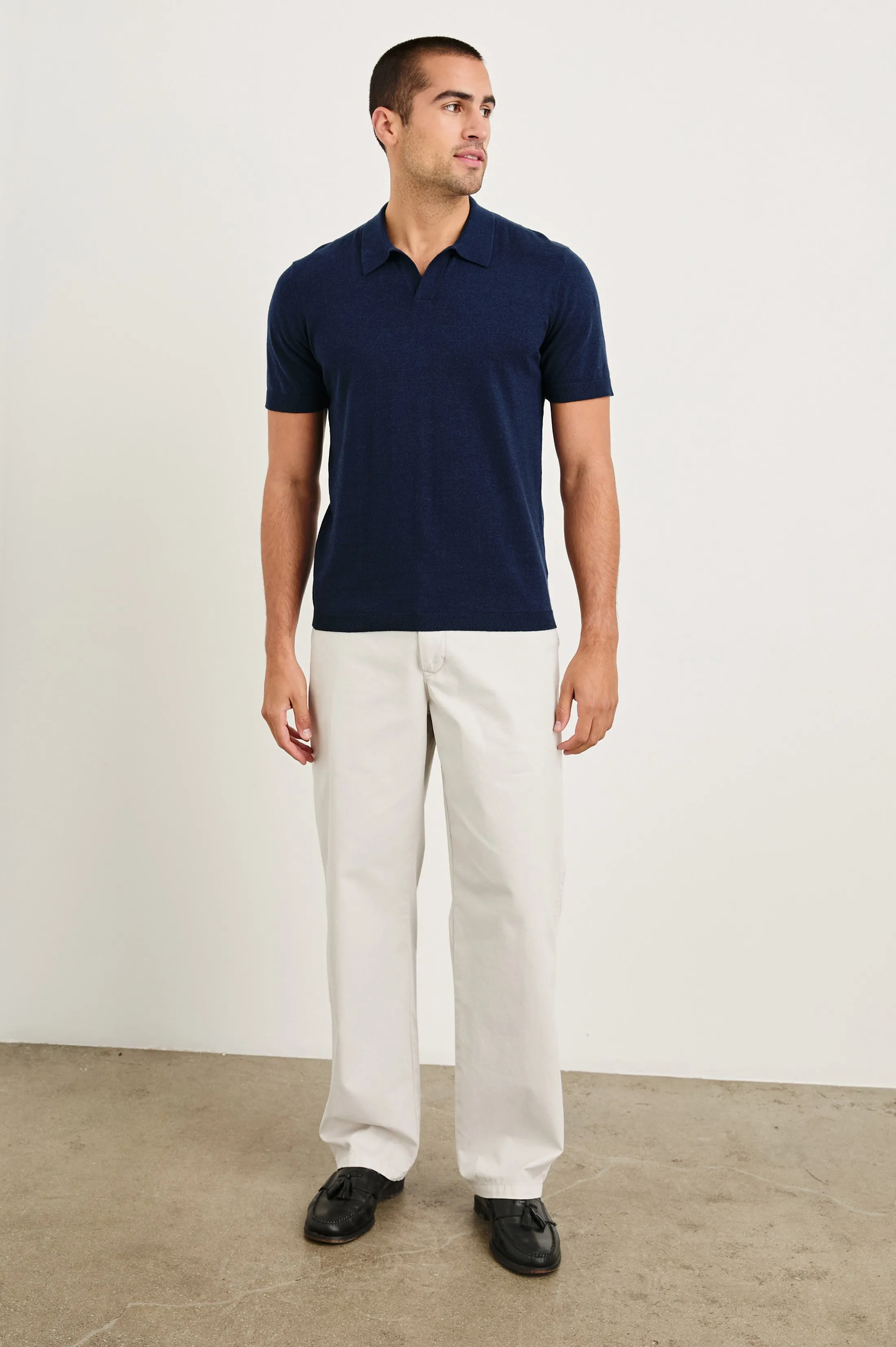 HAYDEN POLO SHIRT - NAVY Rails