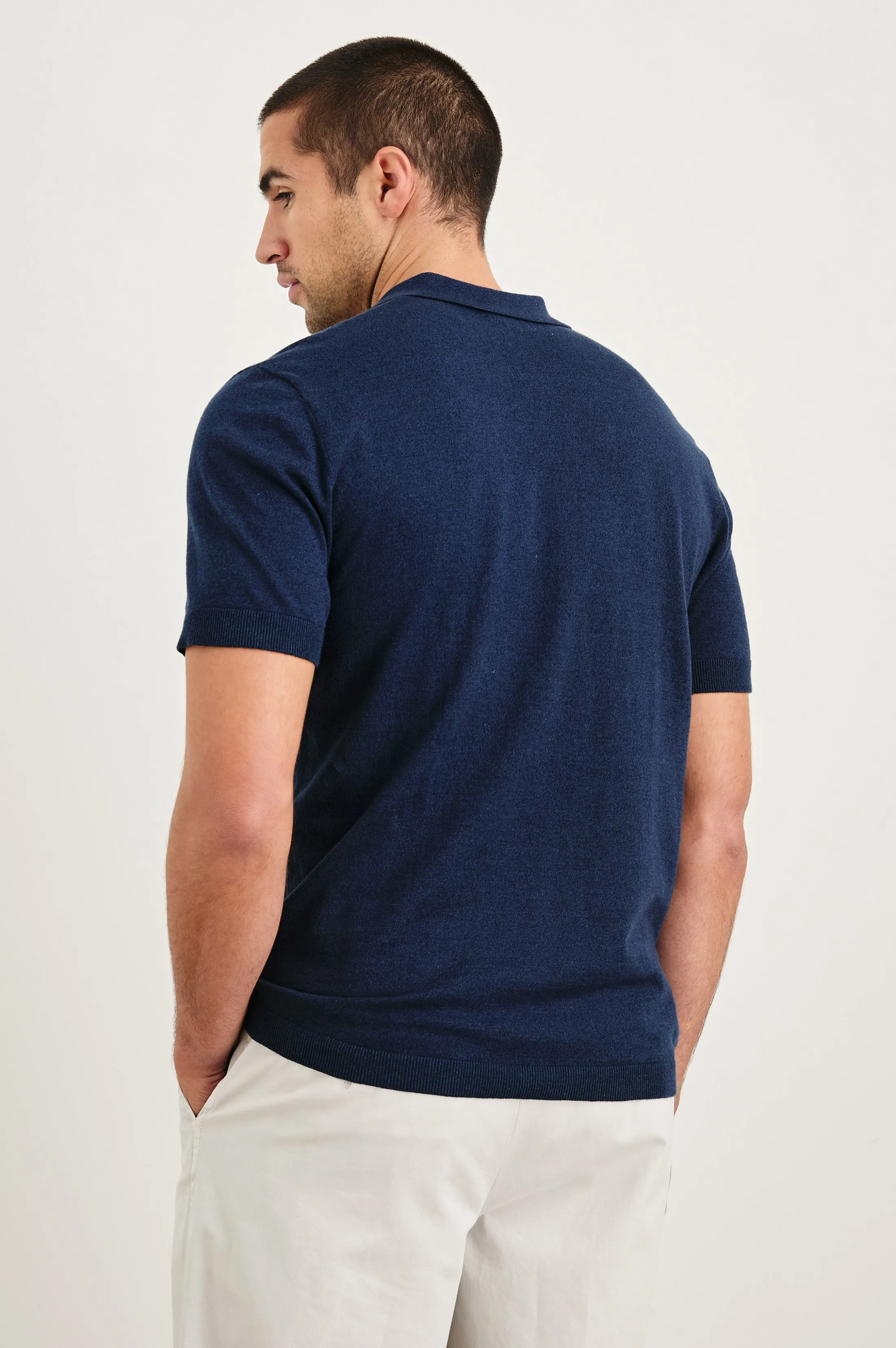 HAYDEN POLO SHIRT - NAVY Rails