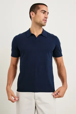 HAYDEN POLO SHIRT - NAVY Rails