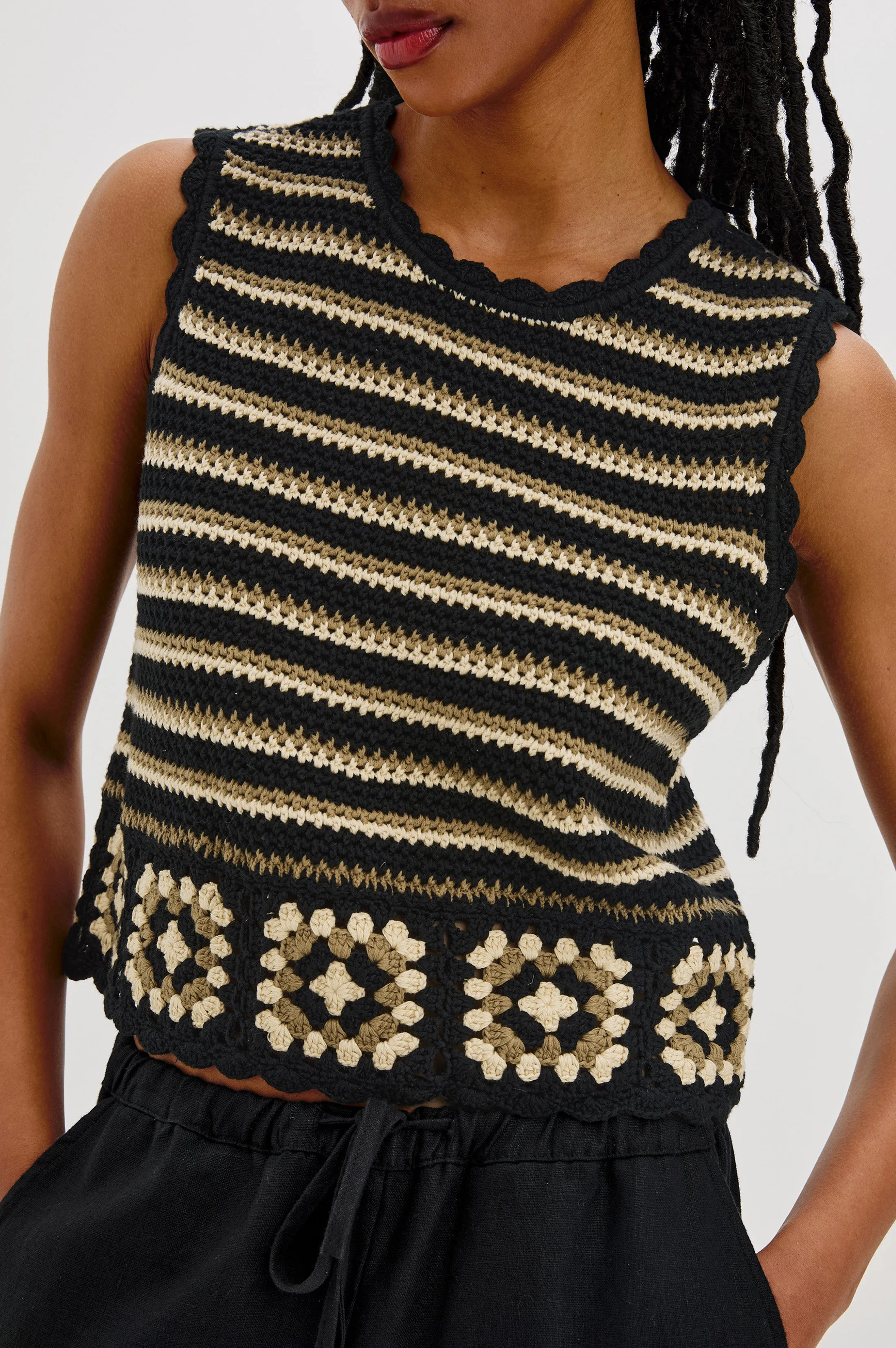 HAZEL TOP - MILOS CROCHET Rails