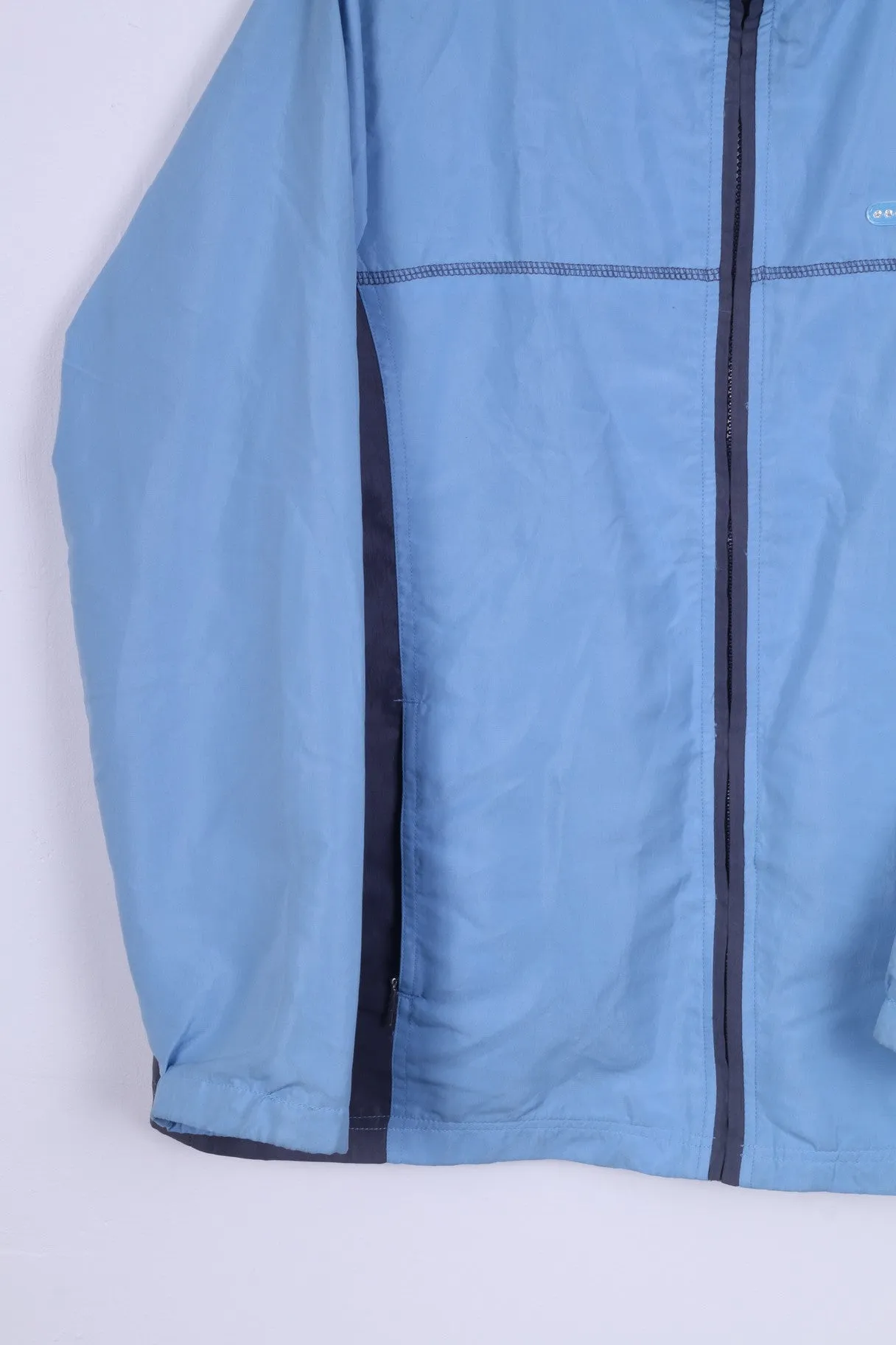 Head Womens 12 L Track Top Jacket Light Blue Sport