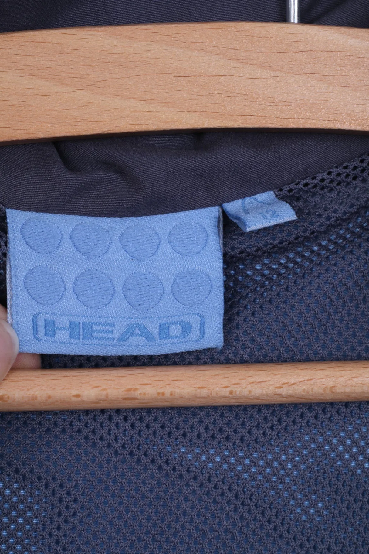 Head Womens 12 L Track Top Jacket Light Blue Sport
