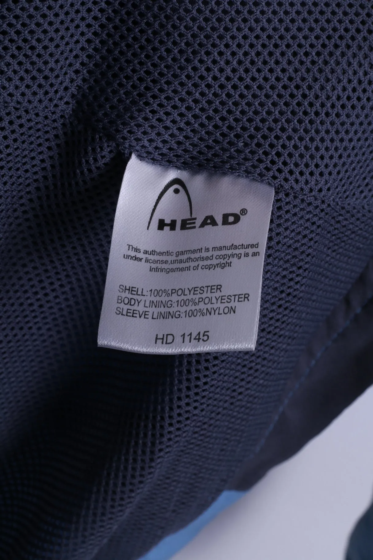 Head Womens 12 L Track Top Jacket Light Blue Sport