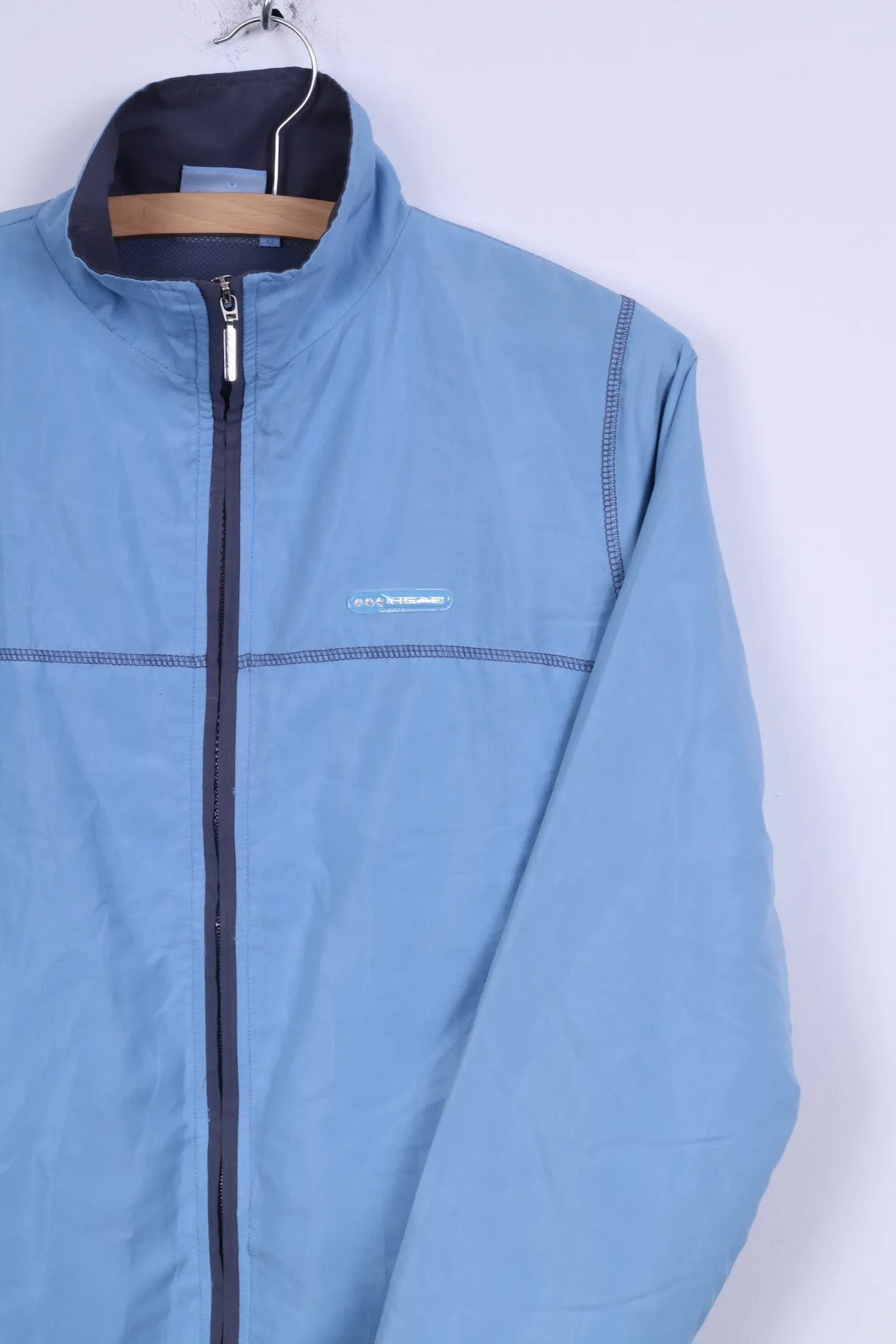 Head Womens 12 L Track Top Jacket Light Blue Sport