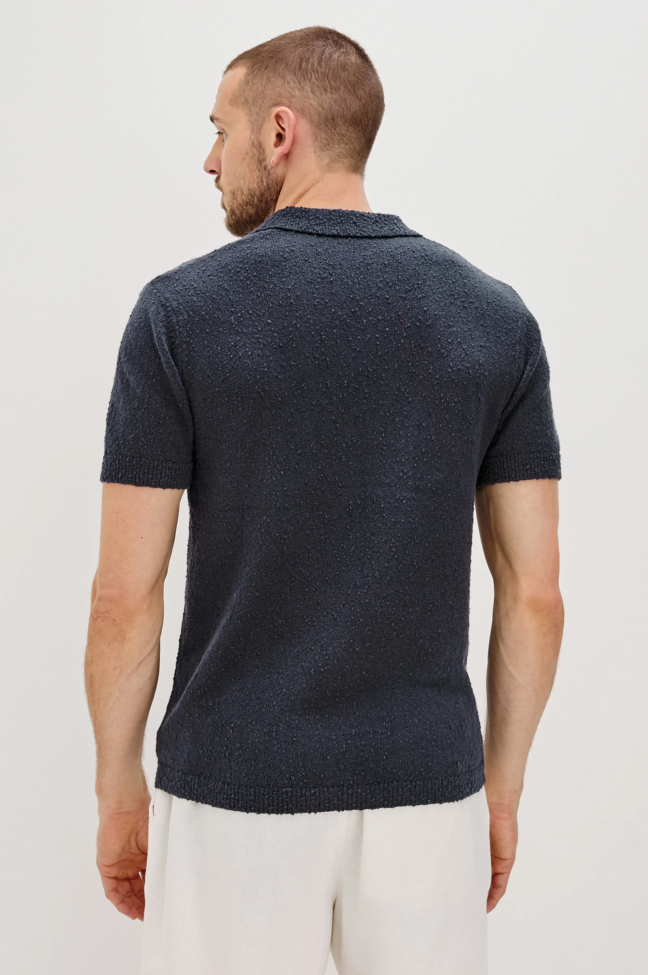 HEATH POLO SHIRT - MIDNIGHT BLUE Rails
