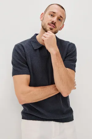 HEATH POLO SHIRT - MIDNIGHT BLUE Rails