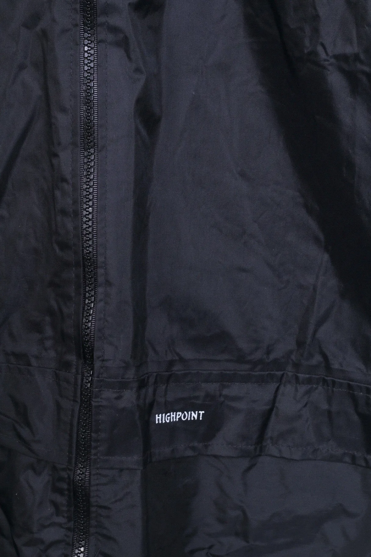 HIGH POINT Mens M Jacket Black Waterproof System Hood Nylon