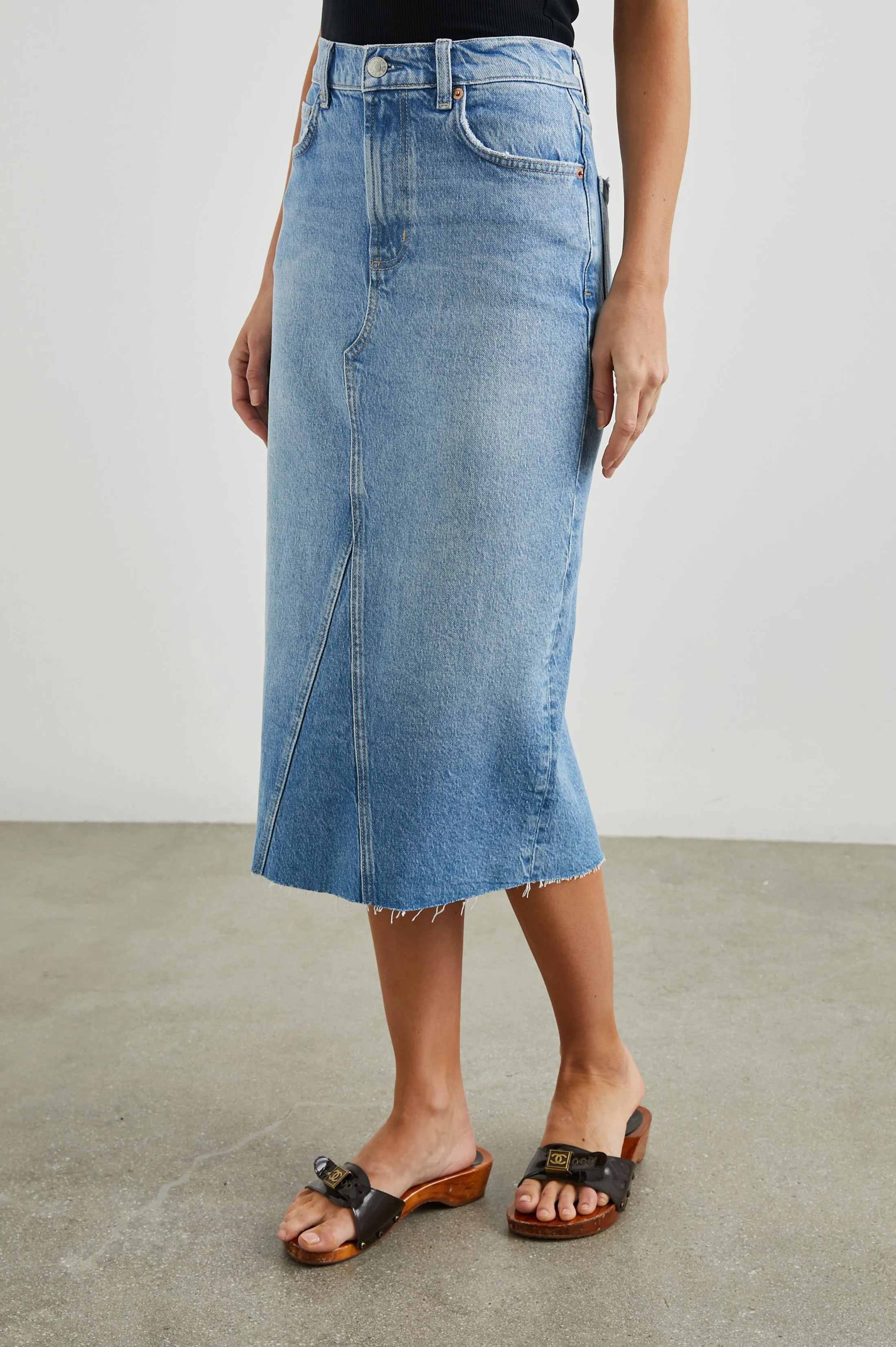 HIGHLAND SKIRT - BAJA BLUE Rails