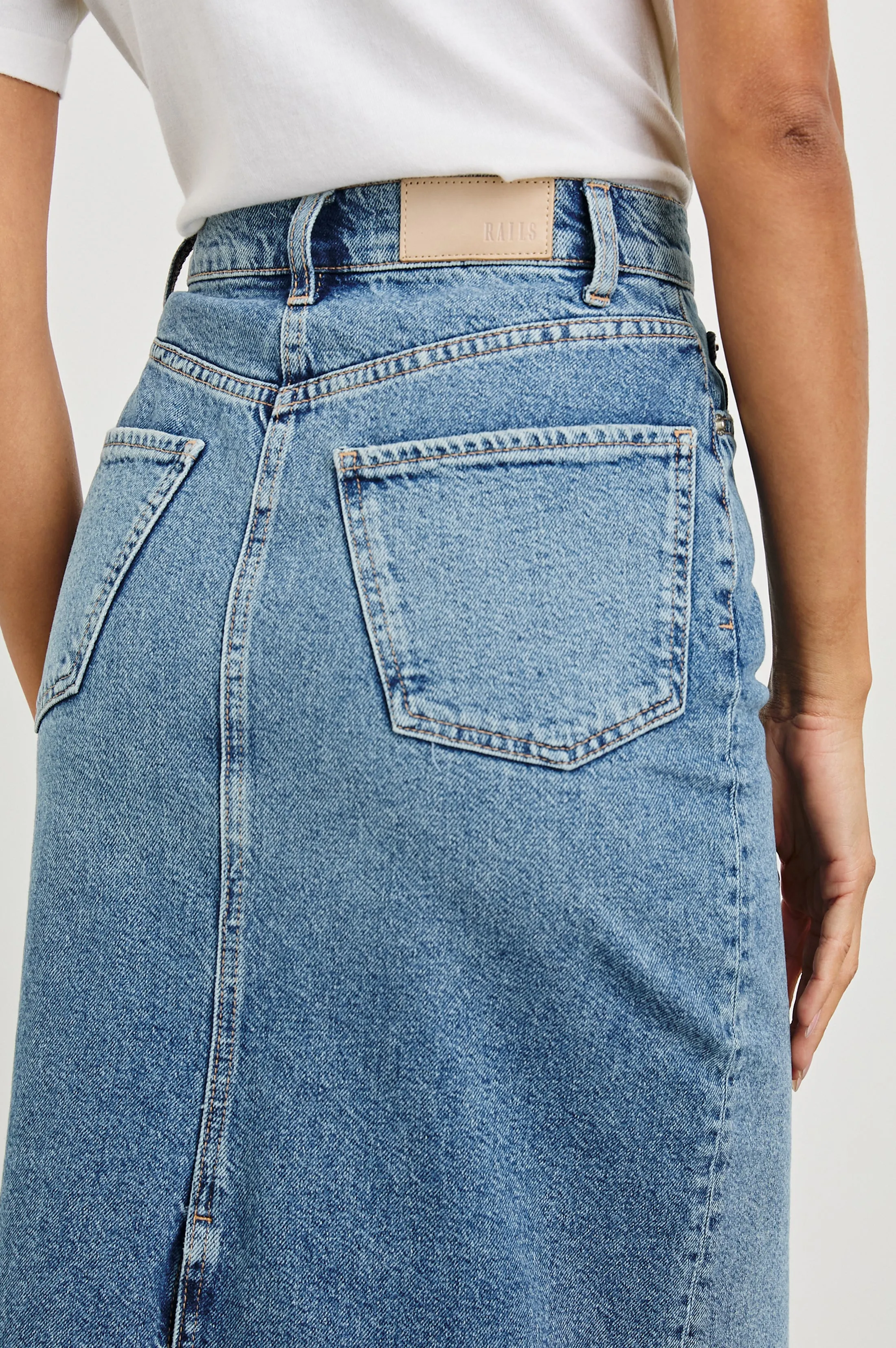 HIGHLAND SKIRT - VINTAGE SAPPHIRE Rails