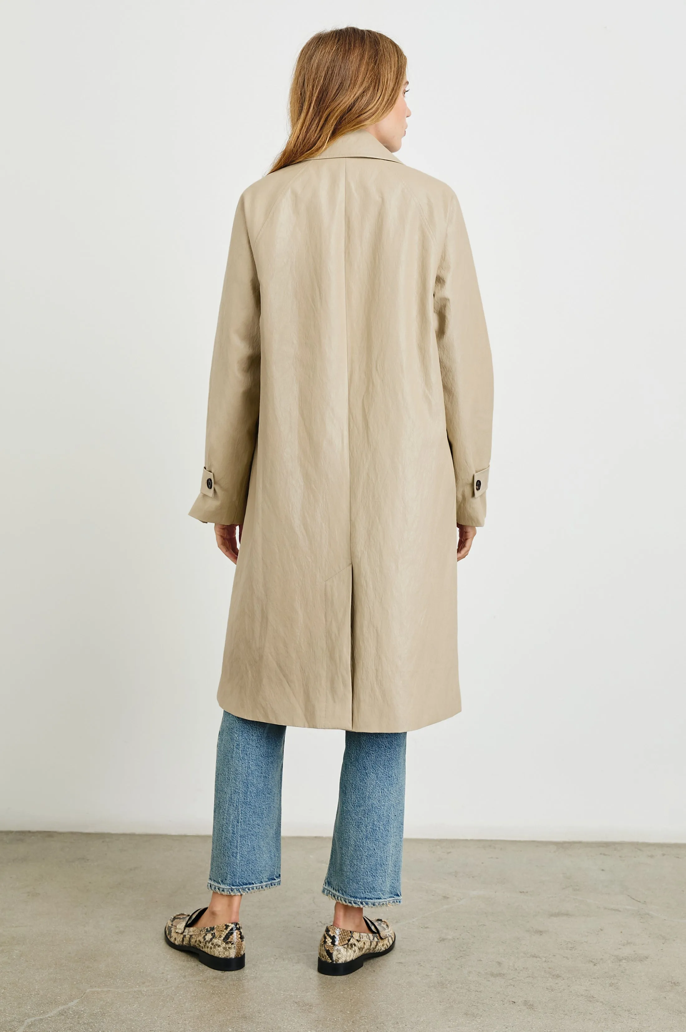HILLS JACKET - DUNE FAUX LEATHER Rails