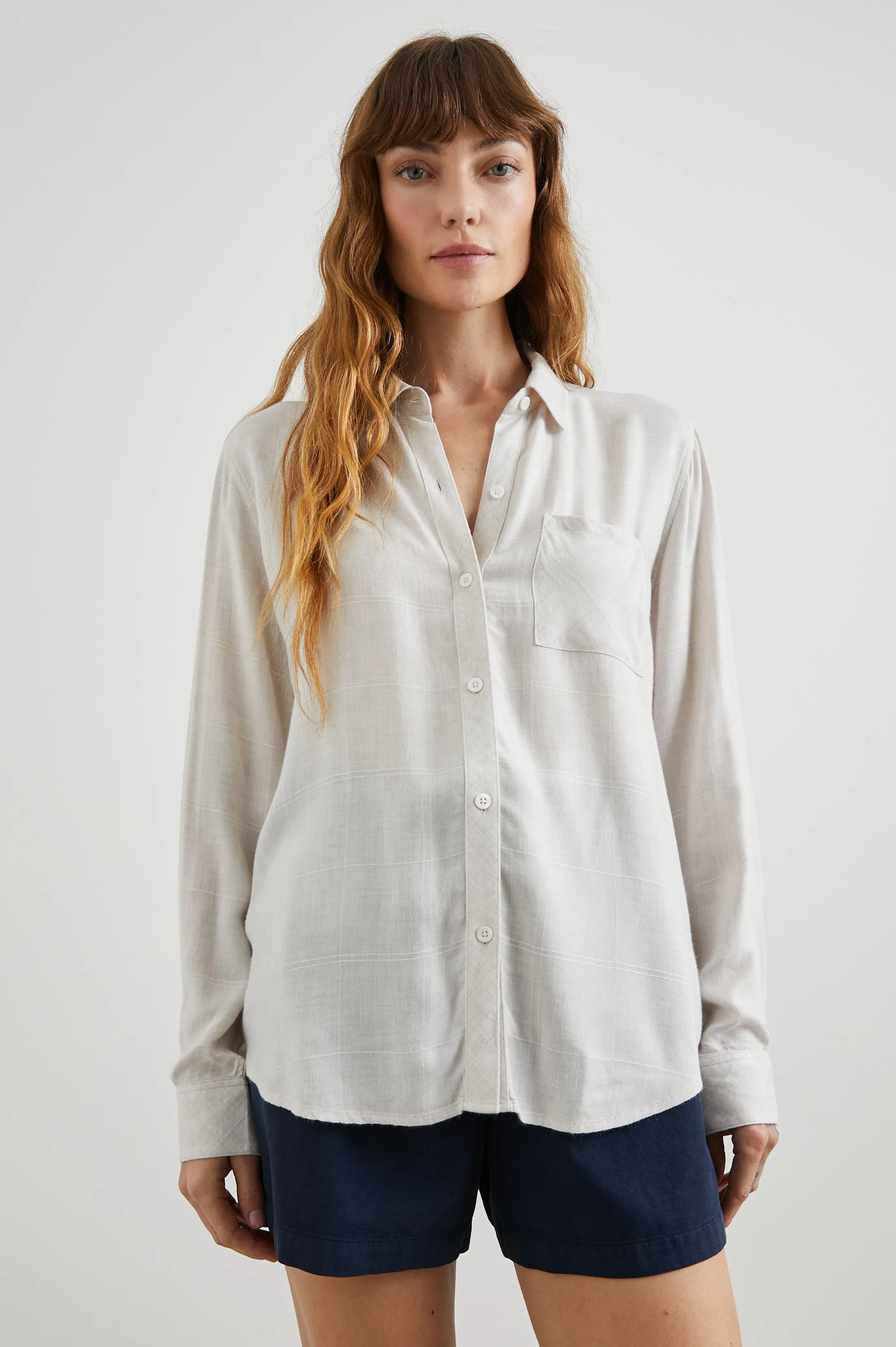 HUNTER SHIRT - BIRCH HEATHER Rails