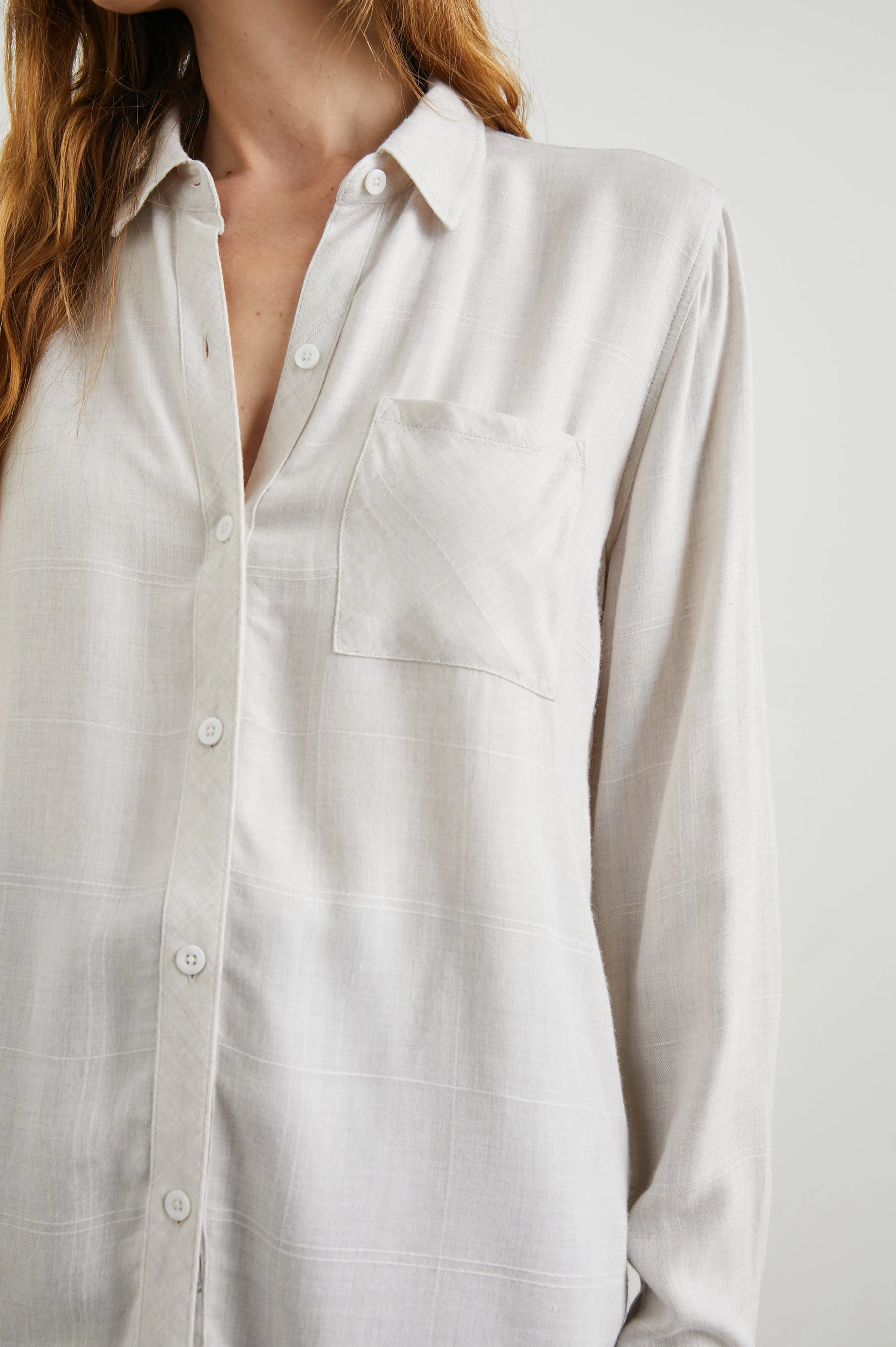 HUNTER SHIRT - BIRCH HEATHER Rails
