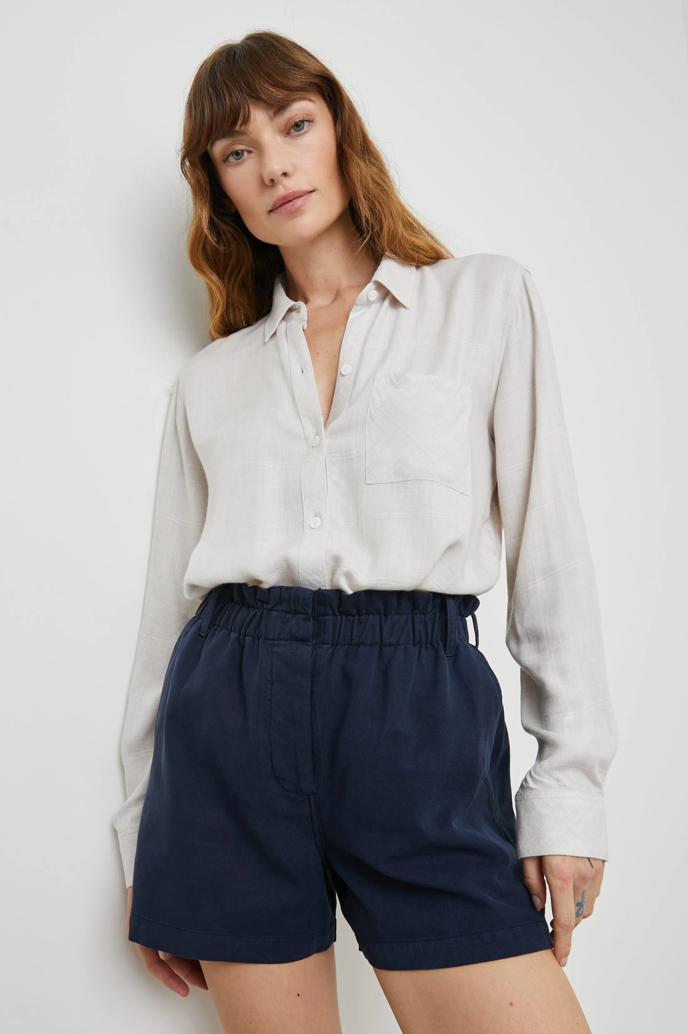 HUNTER SHIRT - BIRCH HEATHER Rails
