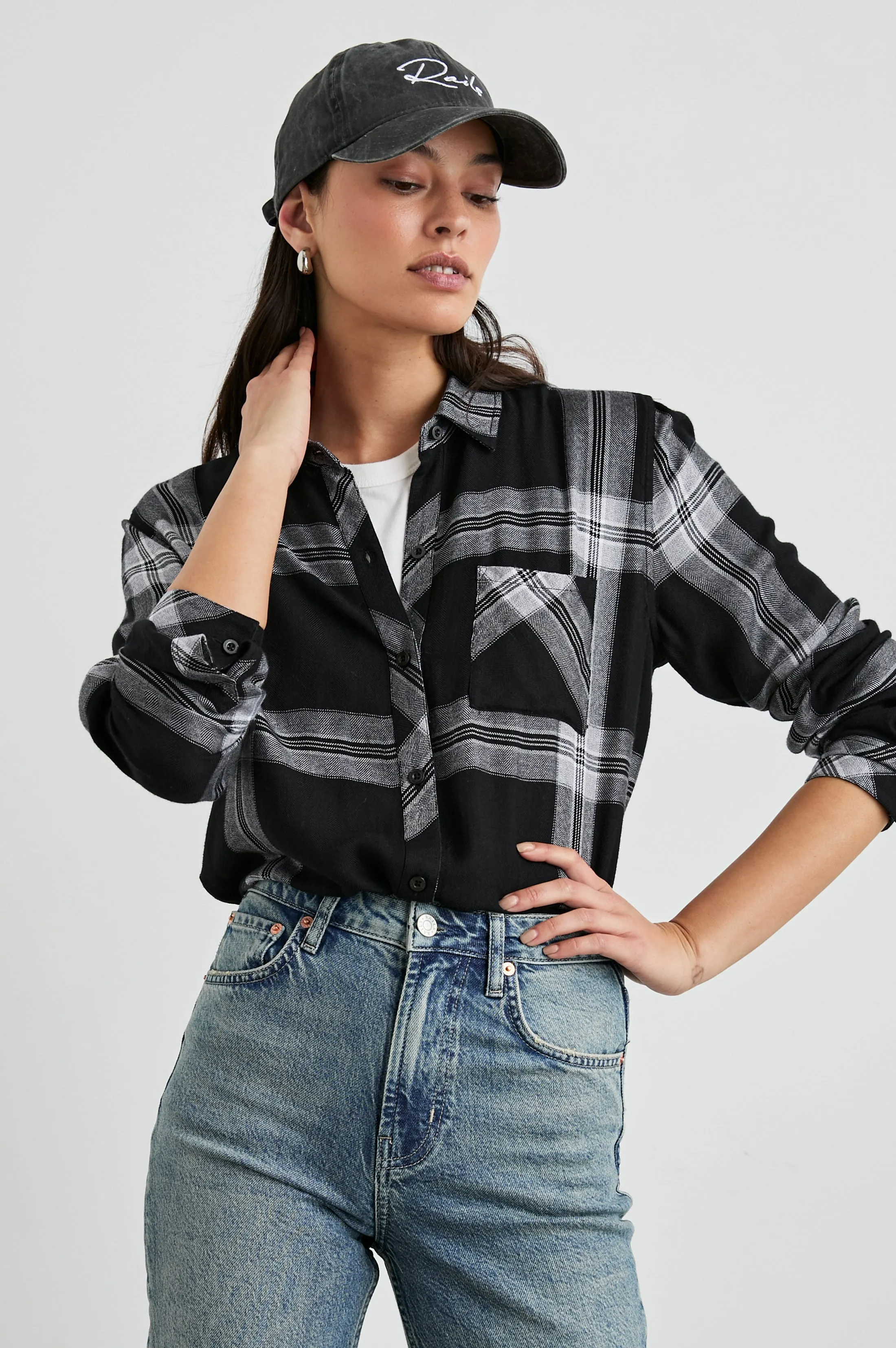 HUNTER SHIRT - BLACK CINDER Rails