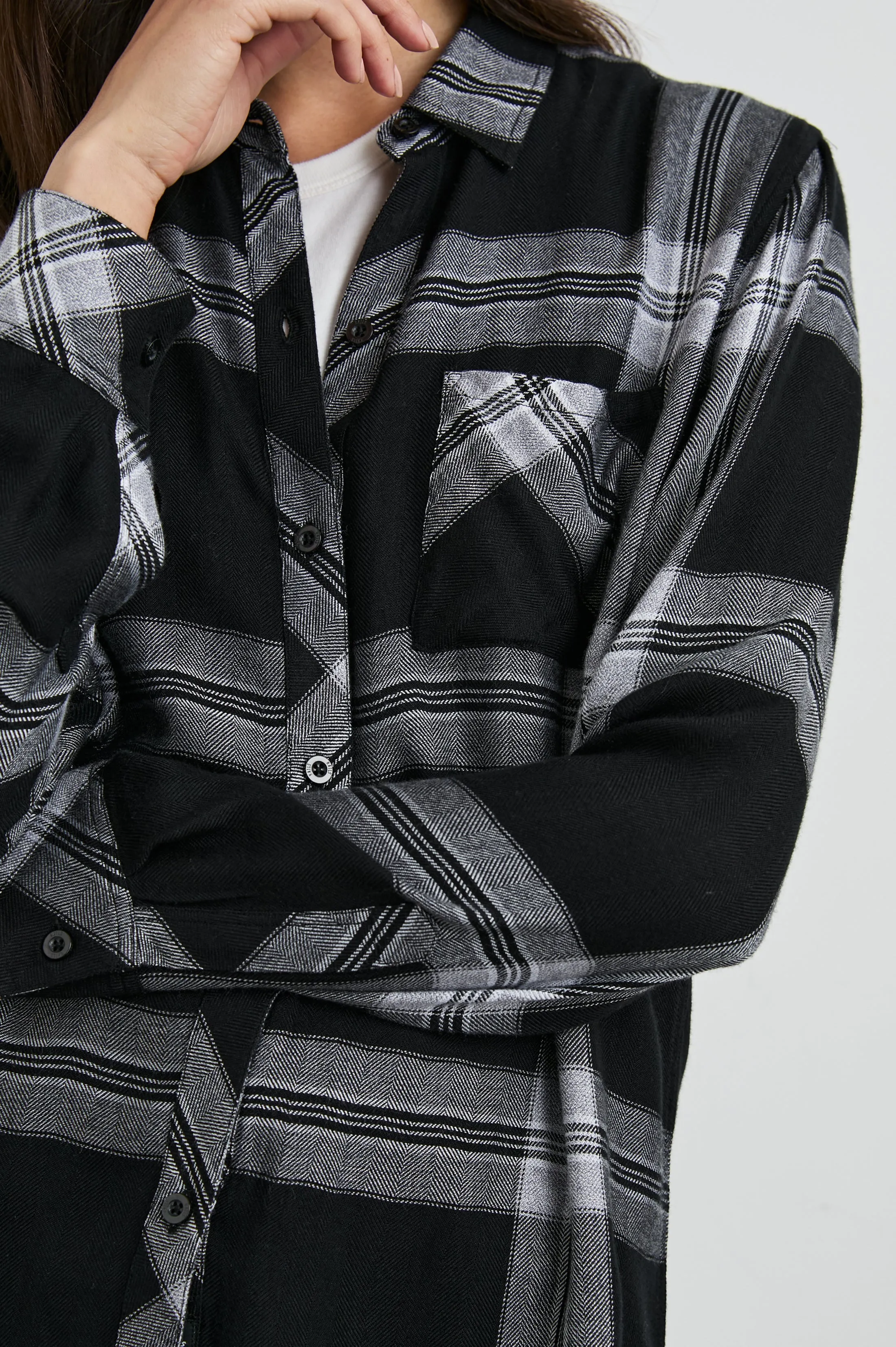HUNTER SHIRT - BLACK CINDER Rails