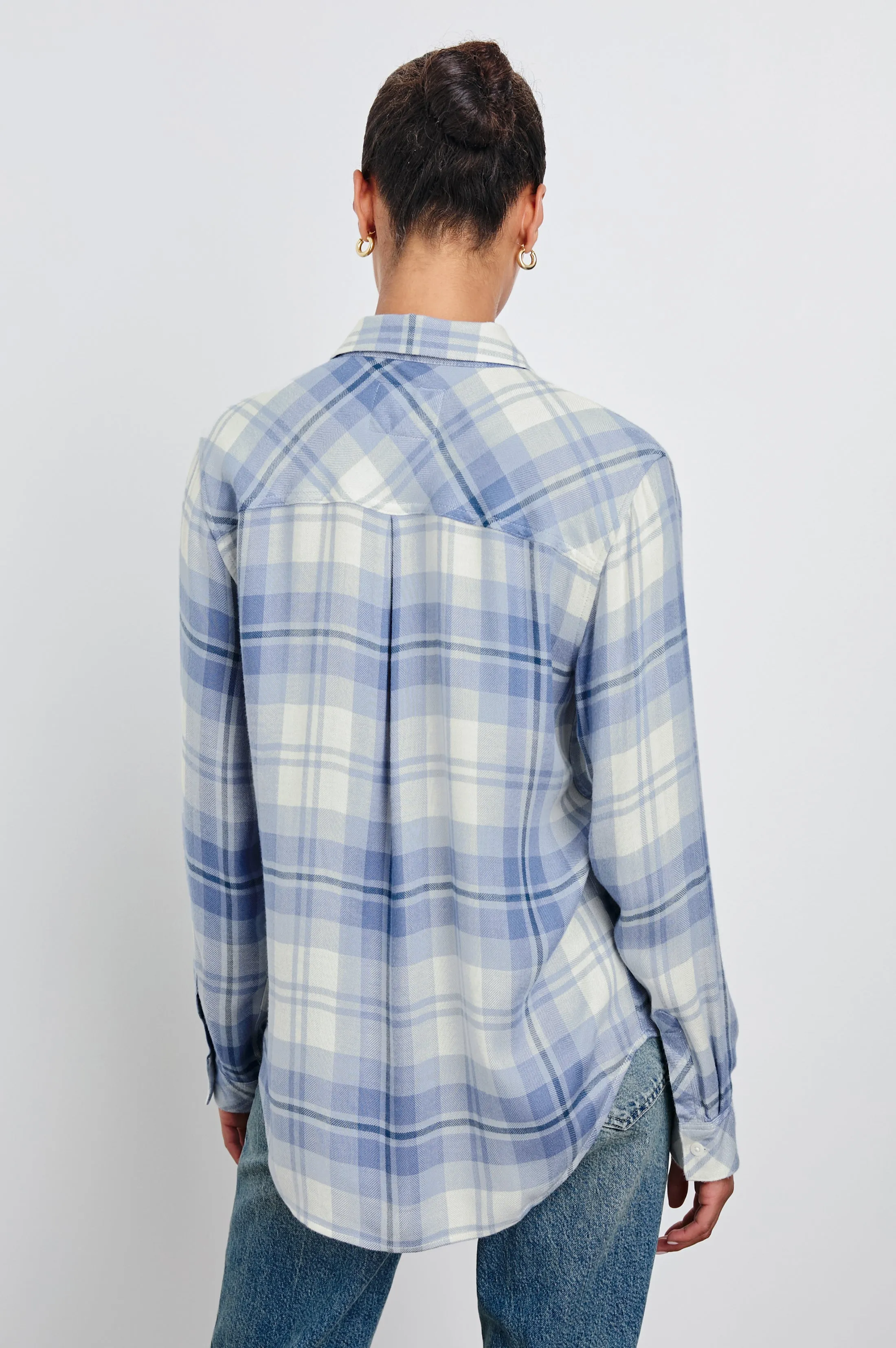 HUNTER SHIRT - BLUEBELL SNOW Rails