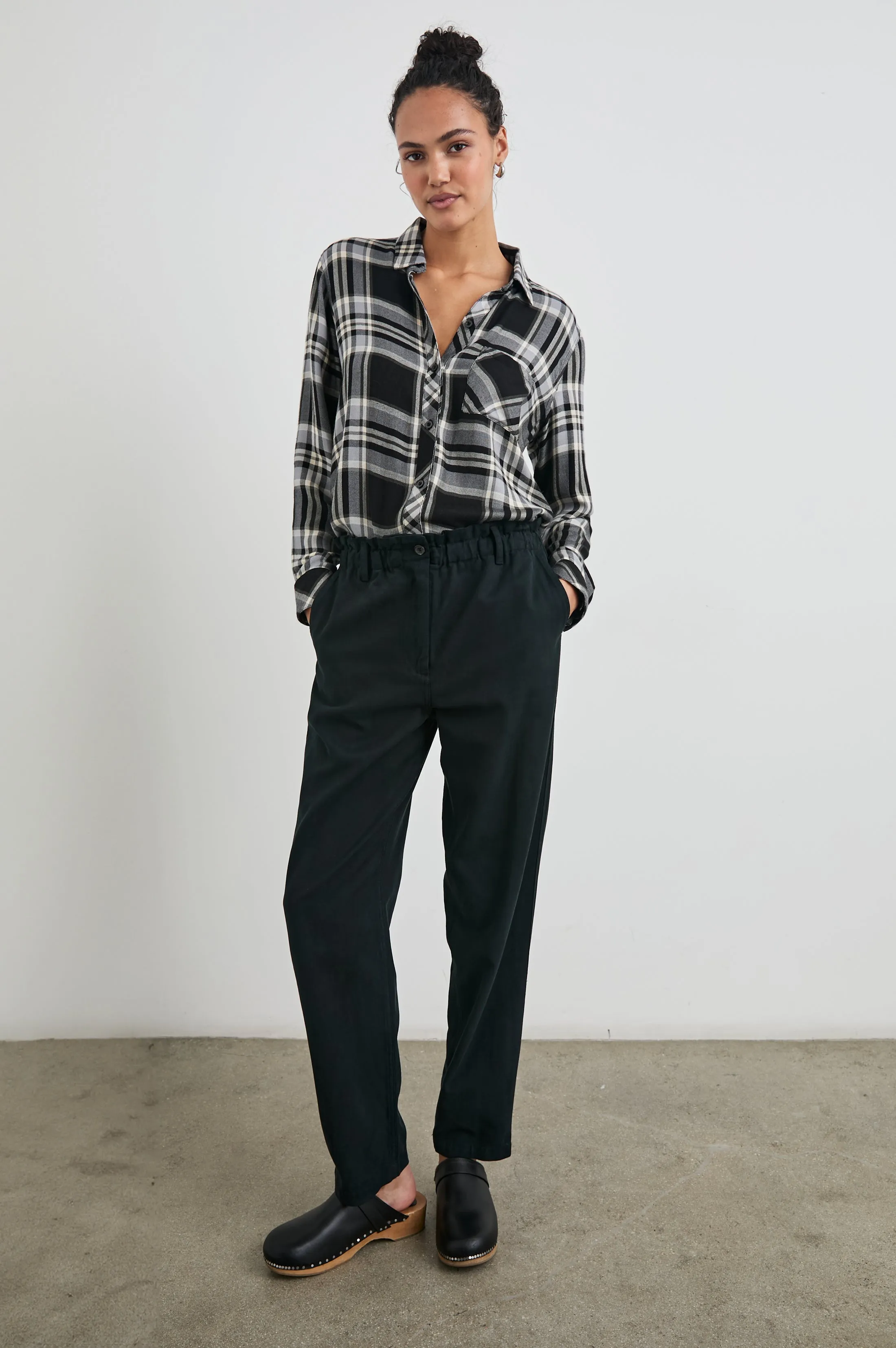 HUNTER SHIRT - IVORY CLOUD Rails