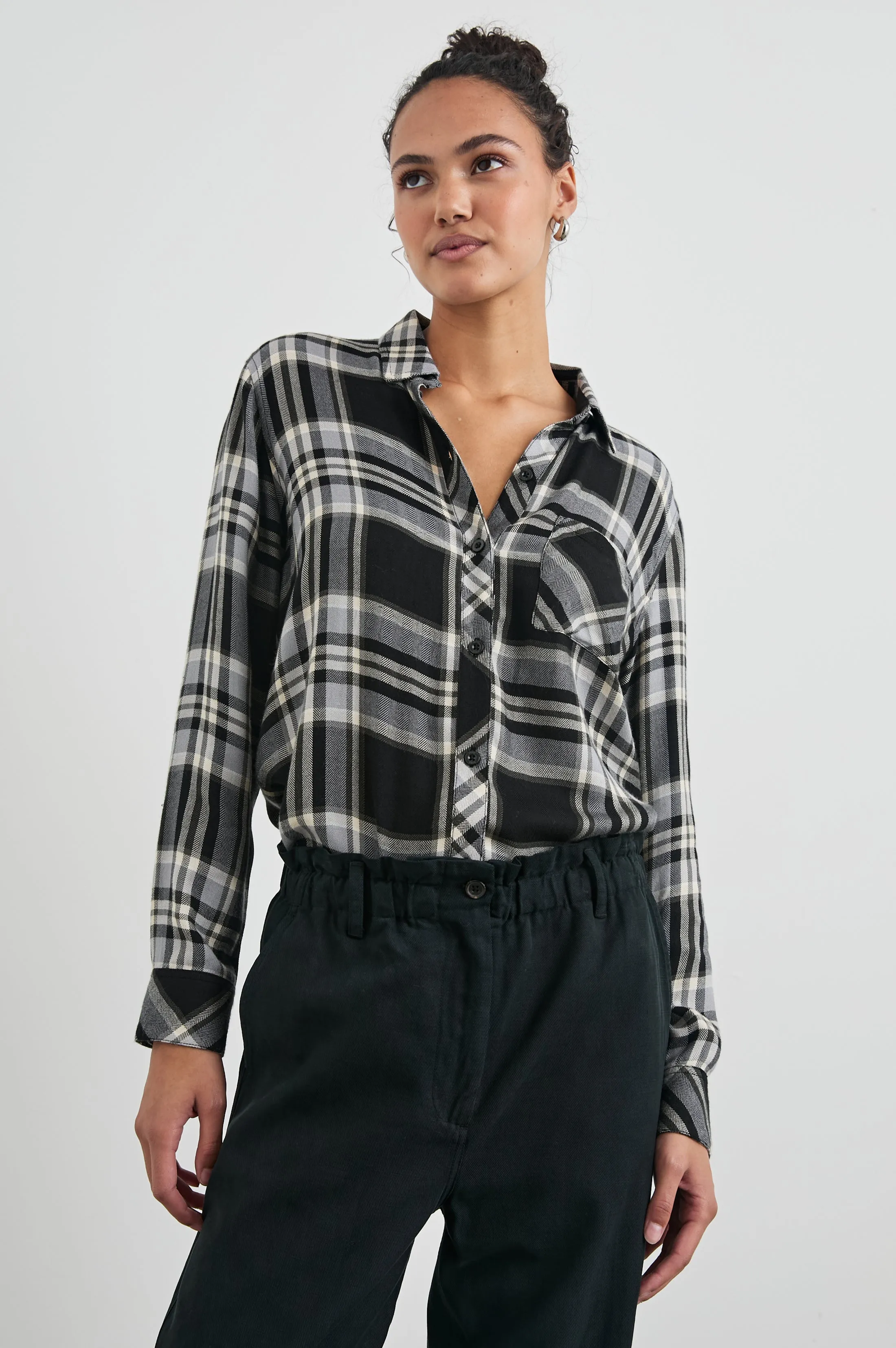 HUNTER SHIRT - IVORY CLOUD Rails
