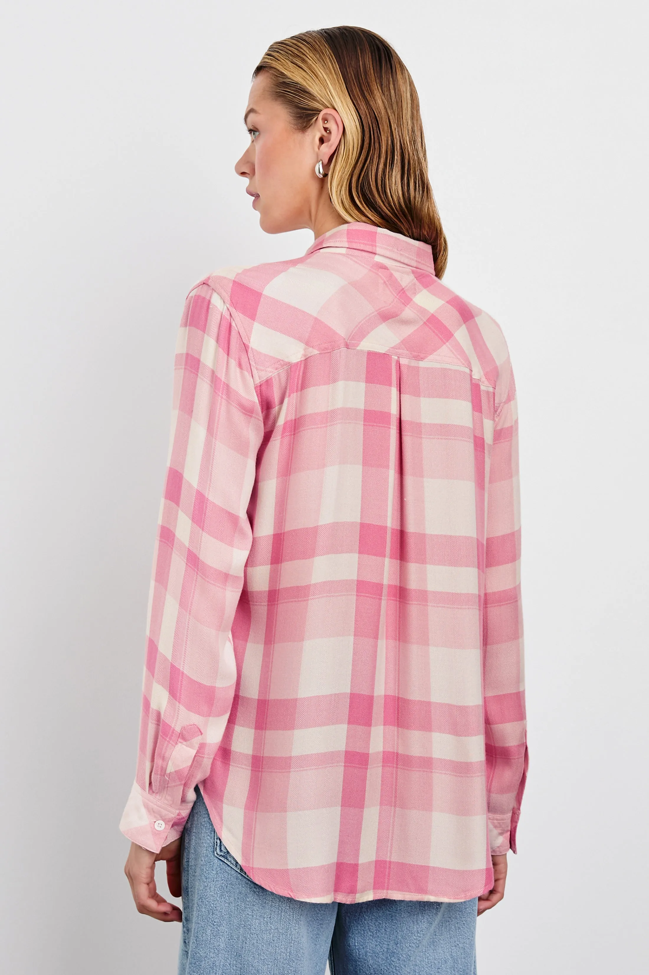 HUNTER SHIRT - IVORY ROSE Rails