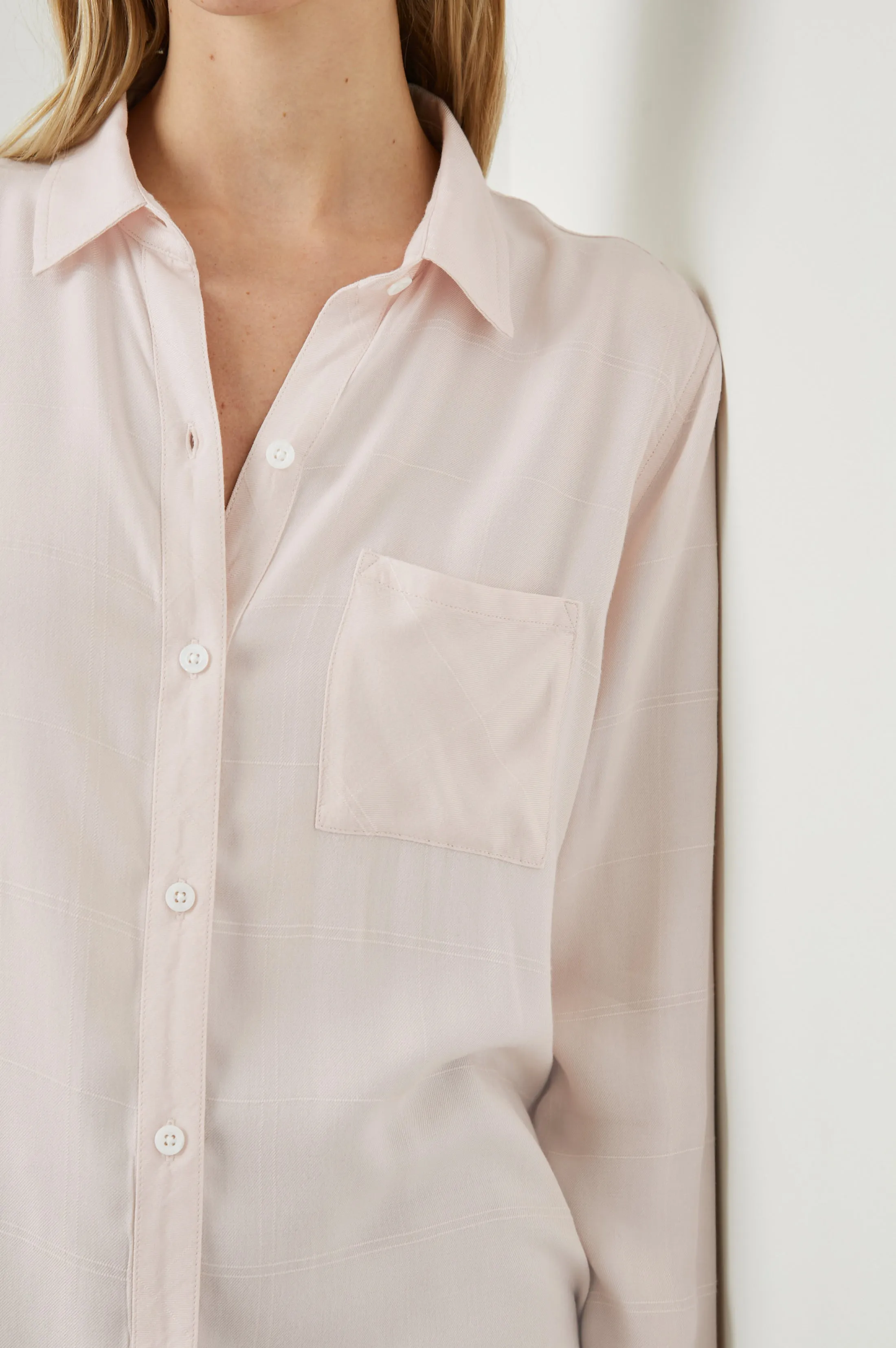 HUNTER SHIRT - ROSEWATER Rails