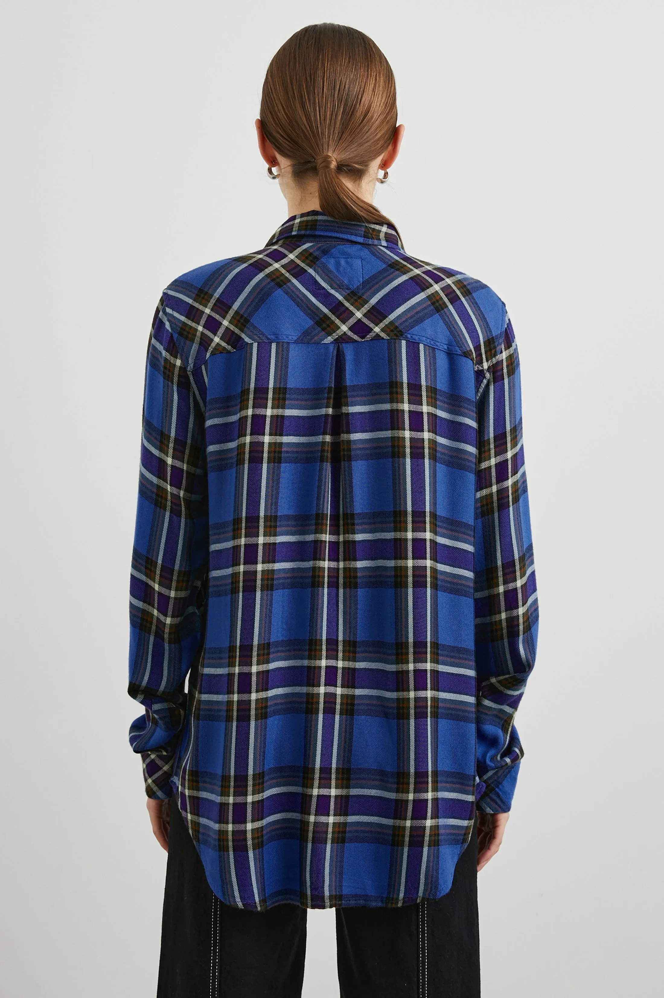 HUNTER SHIRT - SAPPHIRE INDIGO Rails