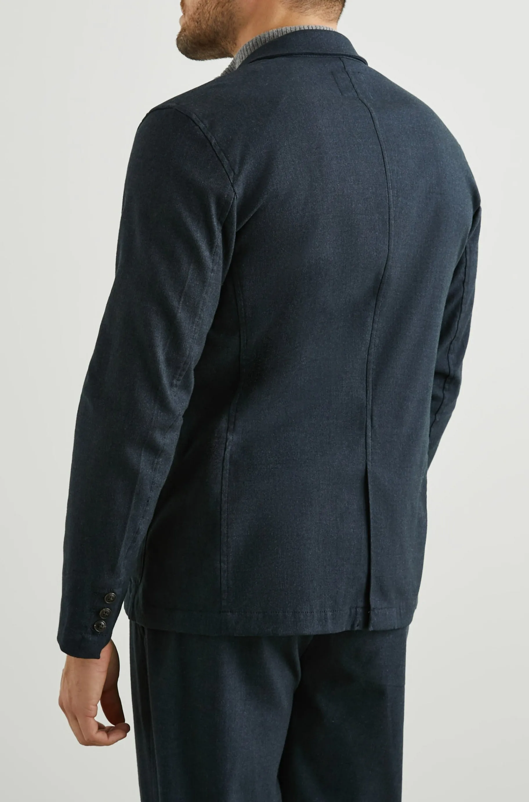 IDRIS BLAZER - DARK NAVY Rails