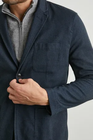 IDRIS BLAZER - DARK NAVY Rails