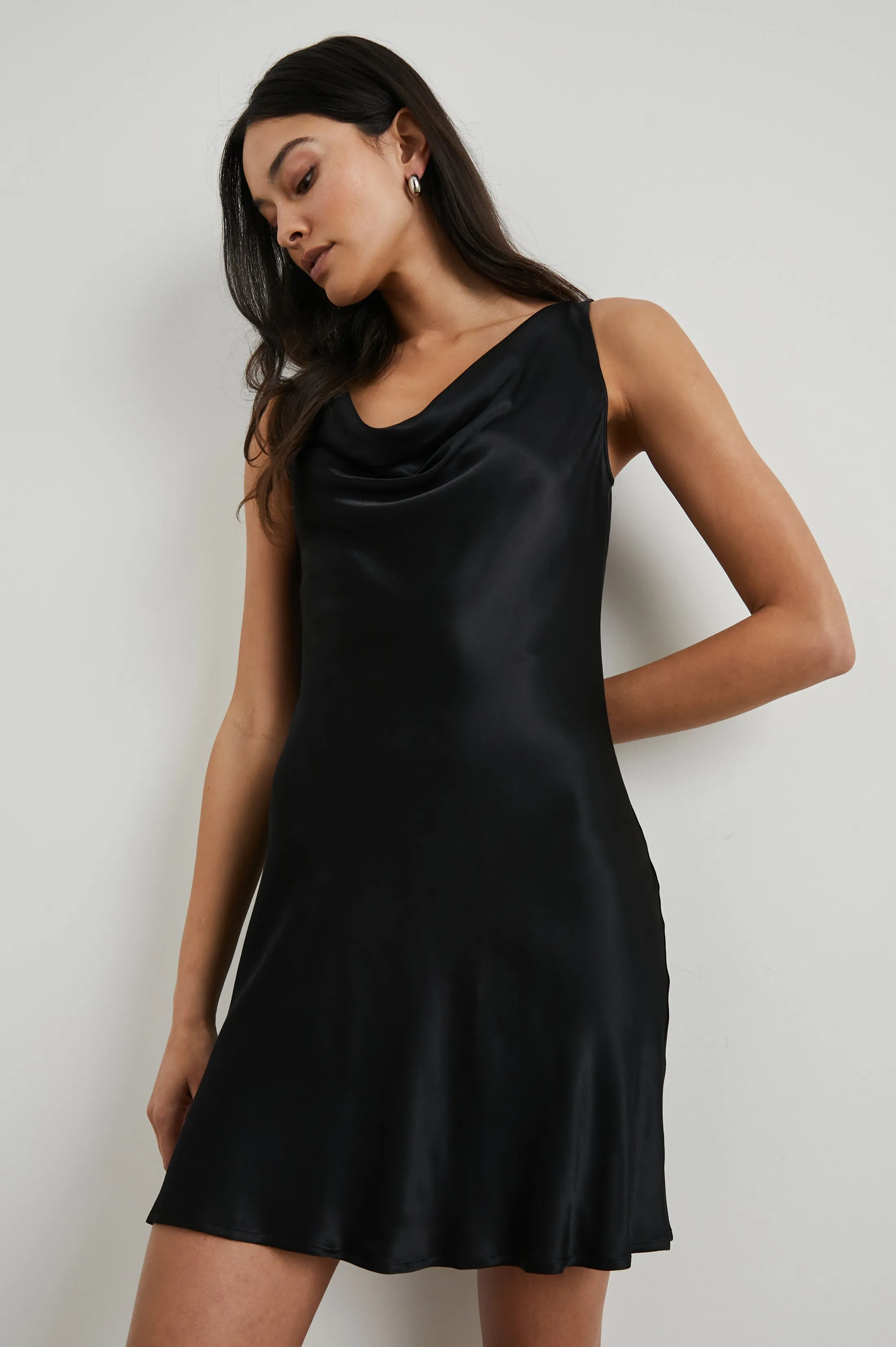 INDRA DRESS - BLACK Rails