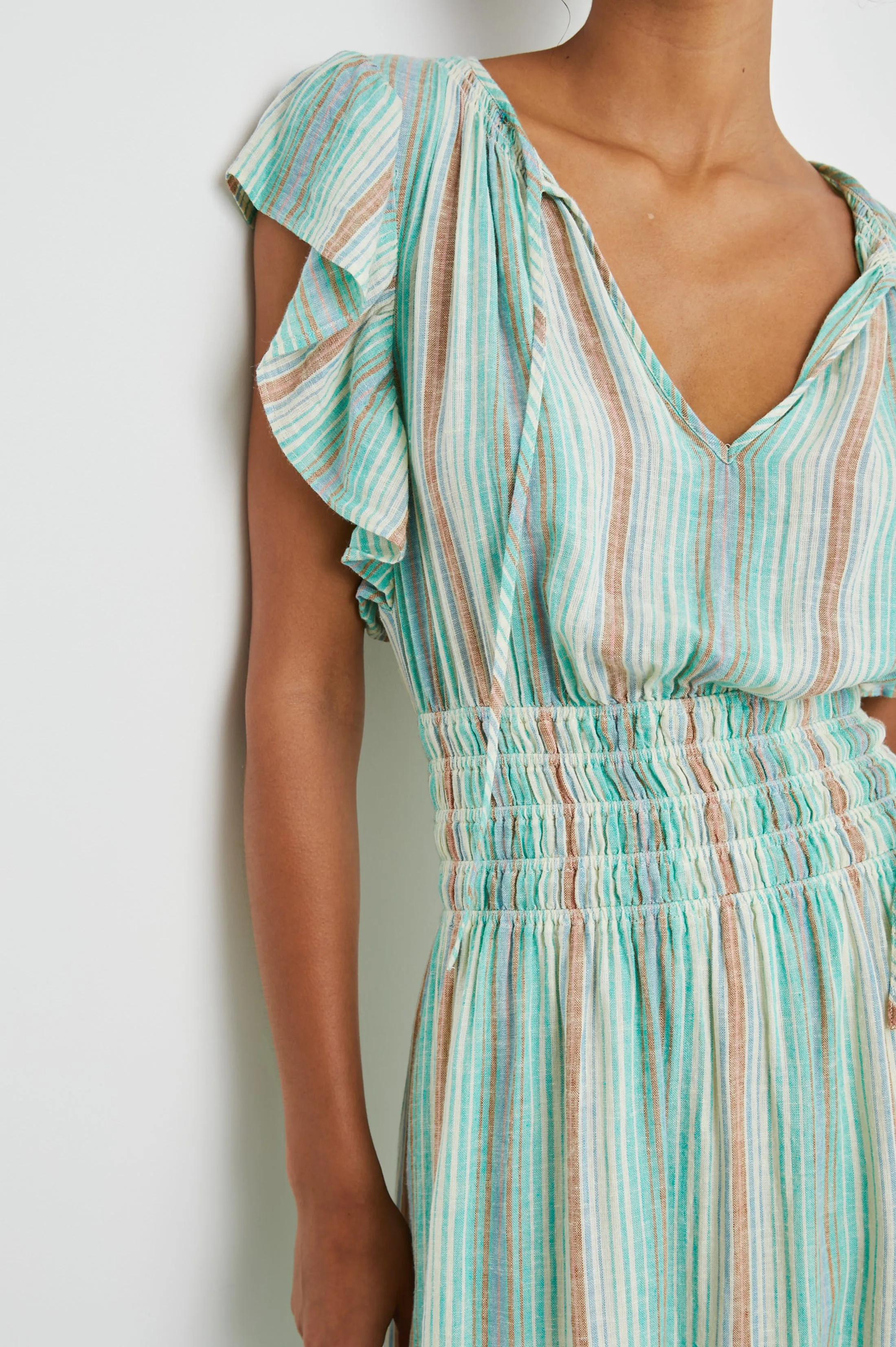 IONA DRESS - SEAVIEW STRIPE Rails