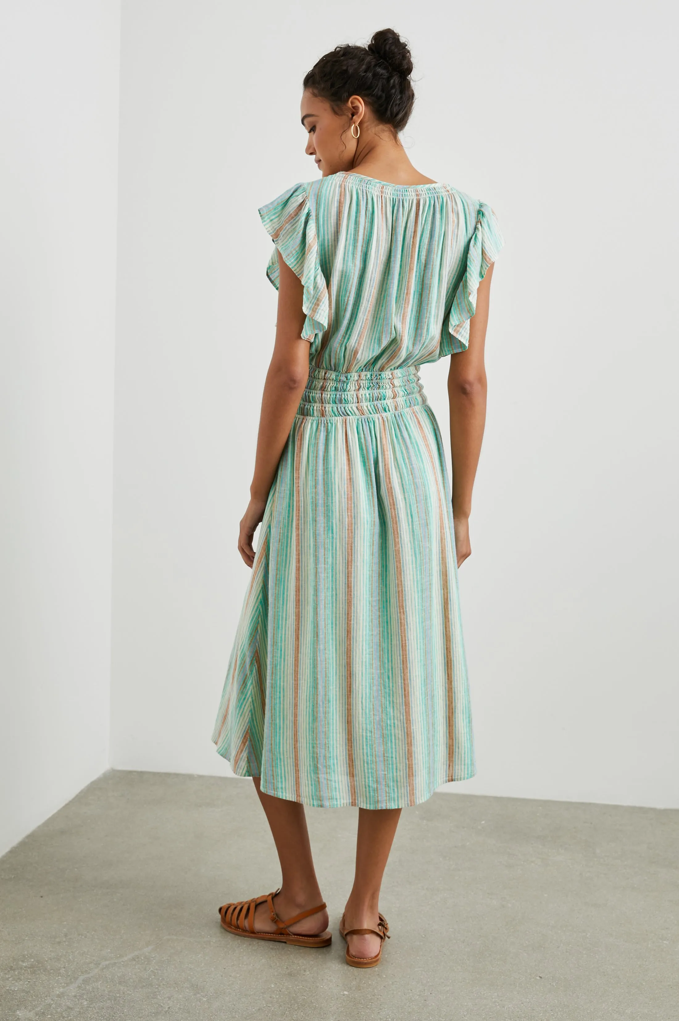 IONA DRESS - SEAVIEW STRIPE Rails
