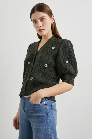ISLA CARDIGAN - FOREST DAISIES Rails