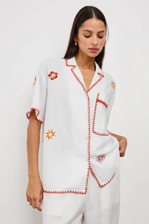 ISLAND SHIRT - WHITE Rails