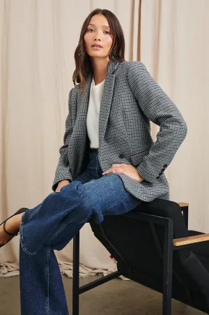 JAC BLAZER - BLACK LAPIZ Rails