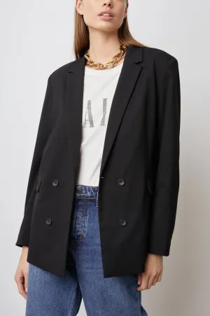 JAC BLAZER - BLACK TWILL Rails