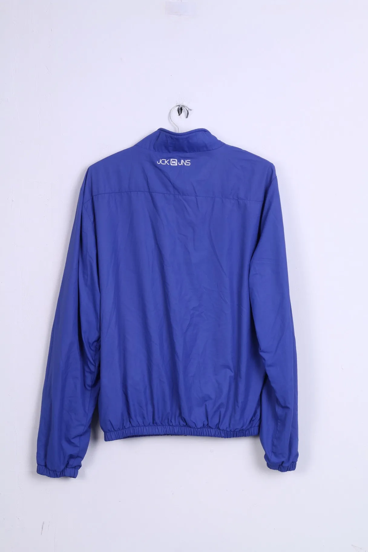 Jack & Jones Mens M Jacket Cobalt  Zip Up JICORE Top