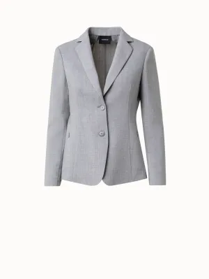 Jacket from Wool Double-Face Stretch Akris
