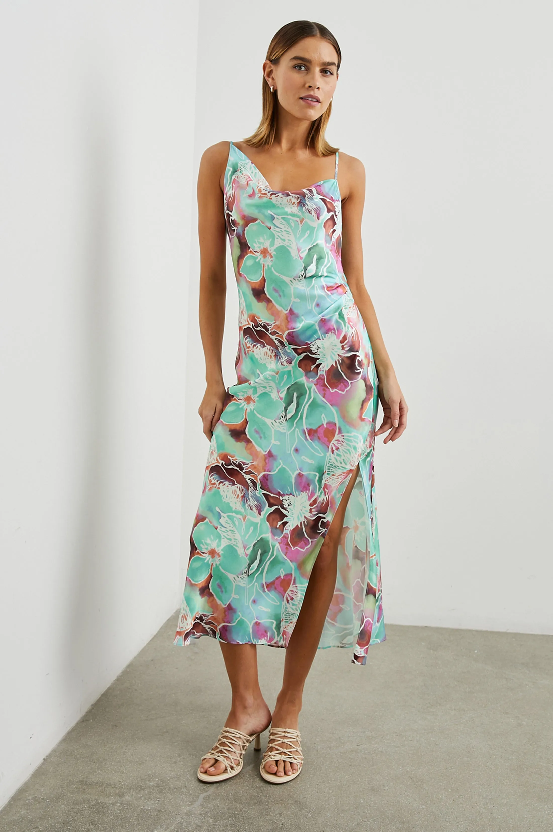 JACKIE DRESS - KAUAI FLORAL Rails