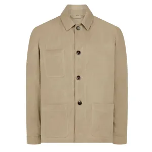 James Purdey Ripstop Chore Jacket Beige