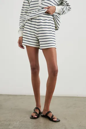 JANE SHORT - SAILOR STRIPE NAVY Rails