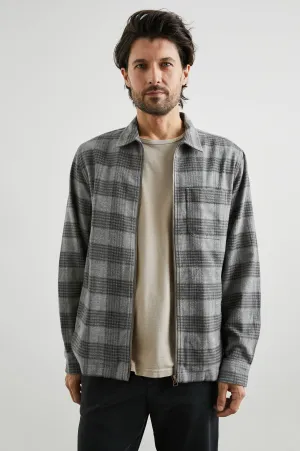 JAQUE SHIRT JACKET - LITHIUM RUST Rails