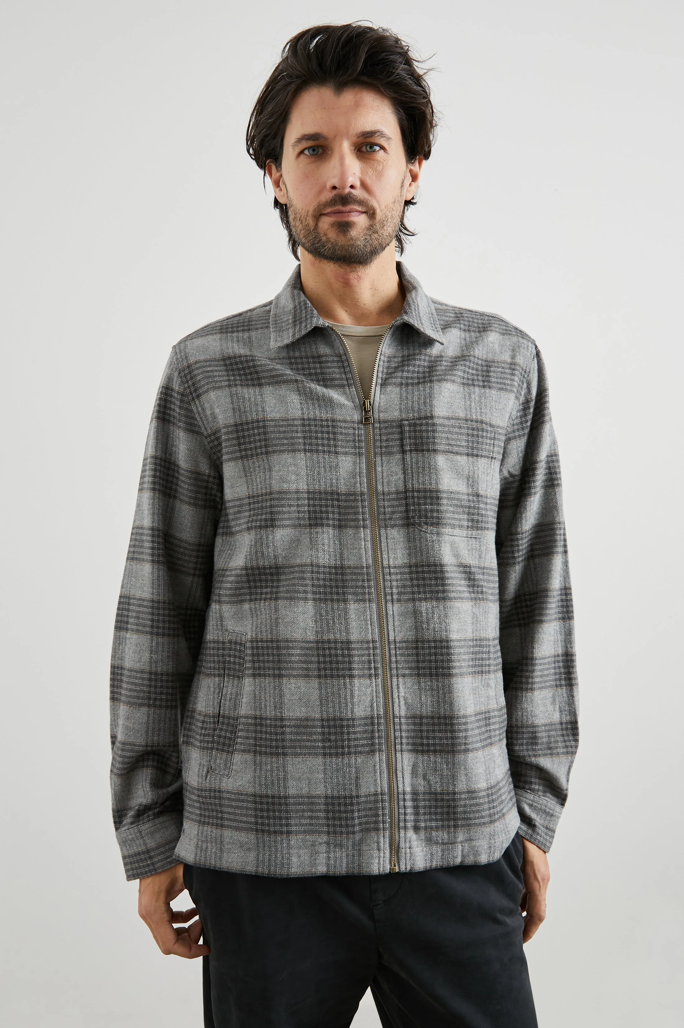 JAQUE SHIRT JACKET - LITHIUM RUST Rails