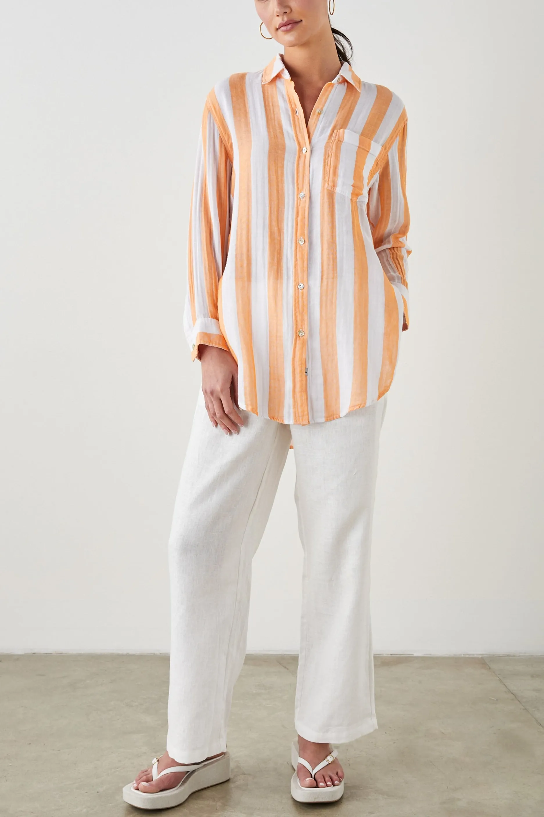 JAYLIN SHIRT - ORTONA STRIPE Rails