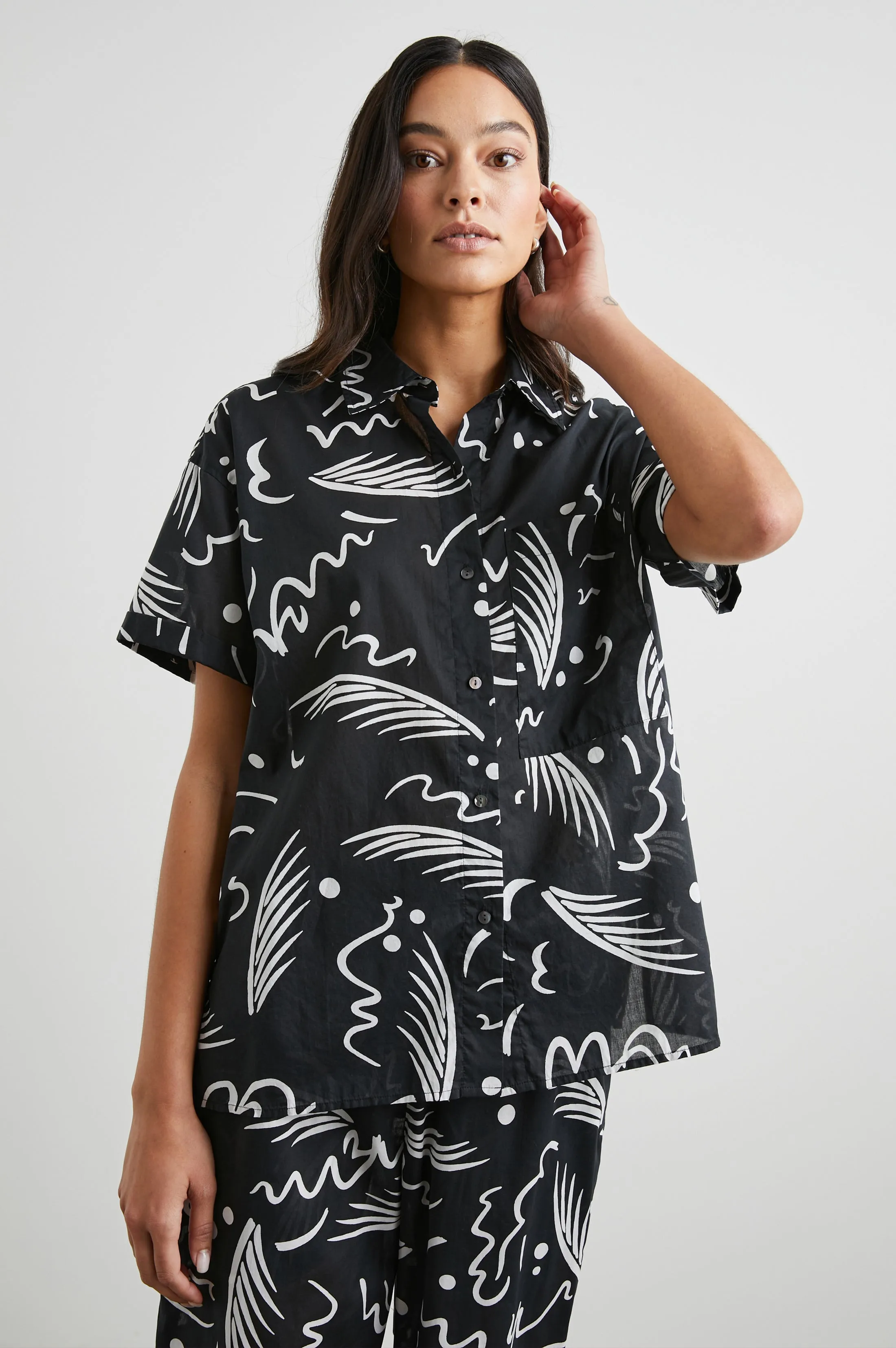 JEANNE SHIRT - TAHITI NIGHT Rails