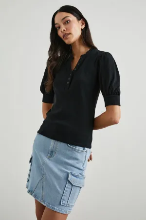JEWEL TOP - BLACK Rails