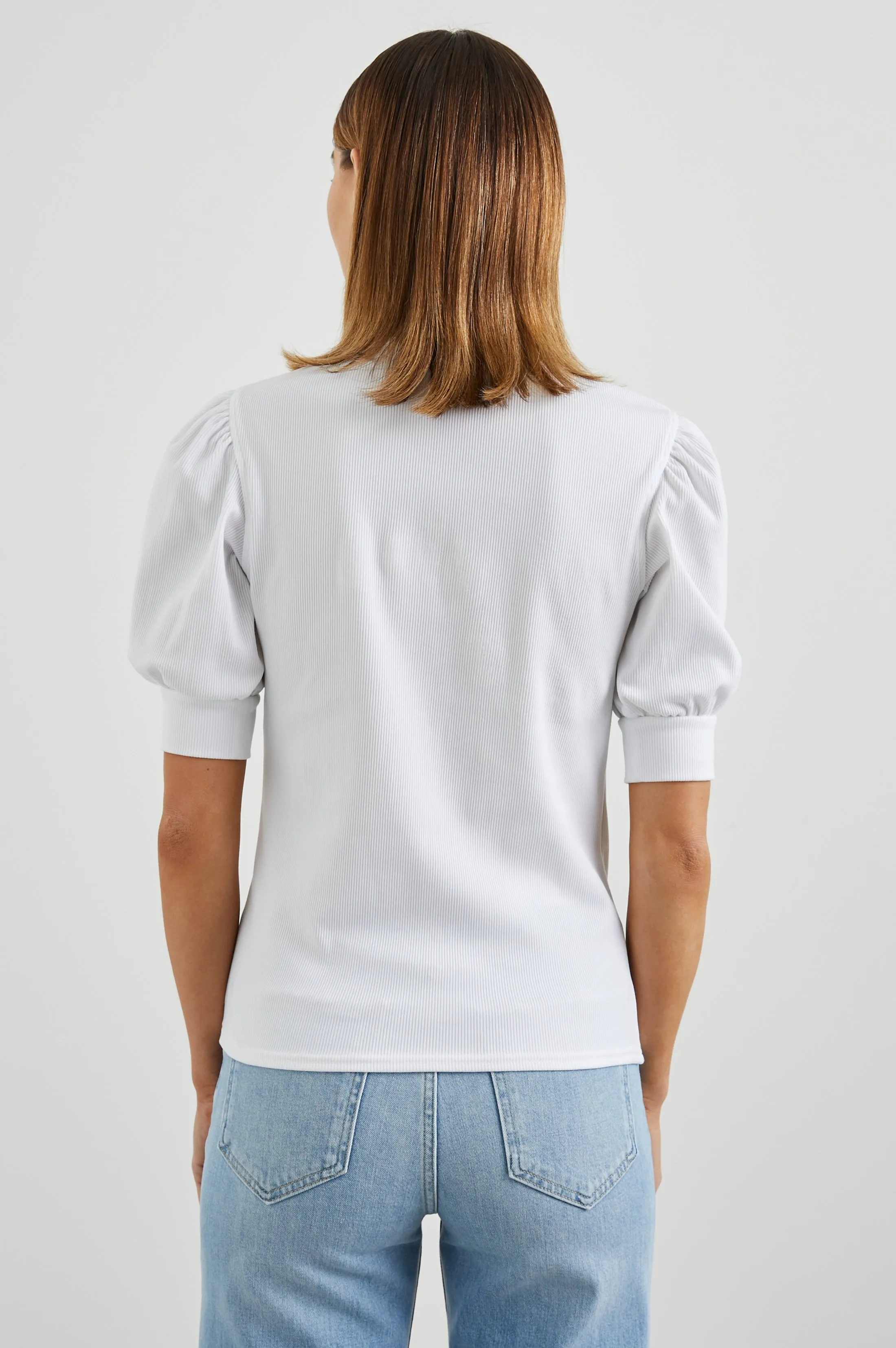 JEWEL TOP - WHITE RIB Rails