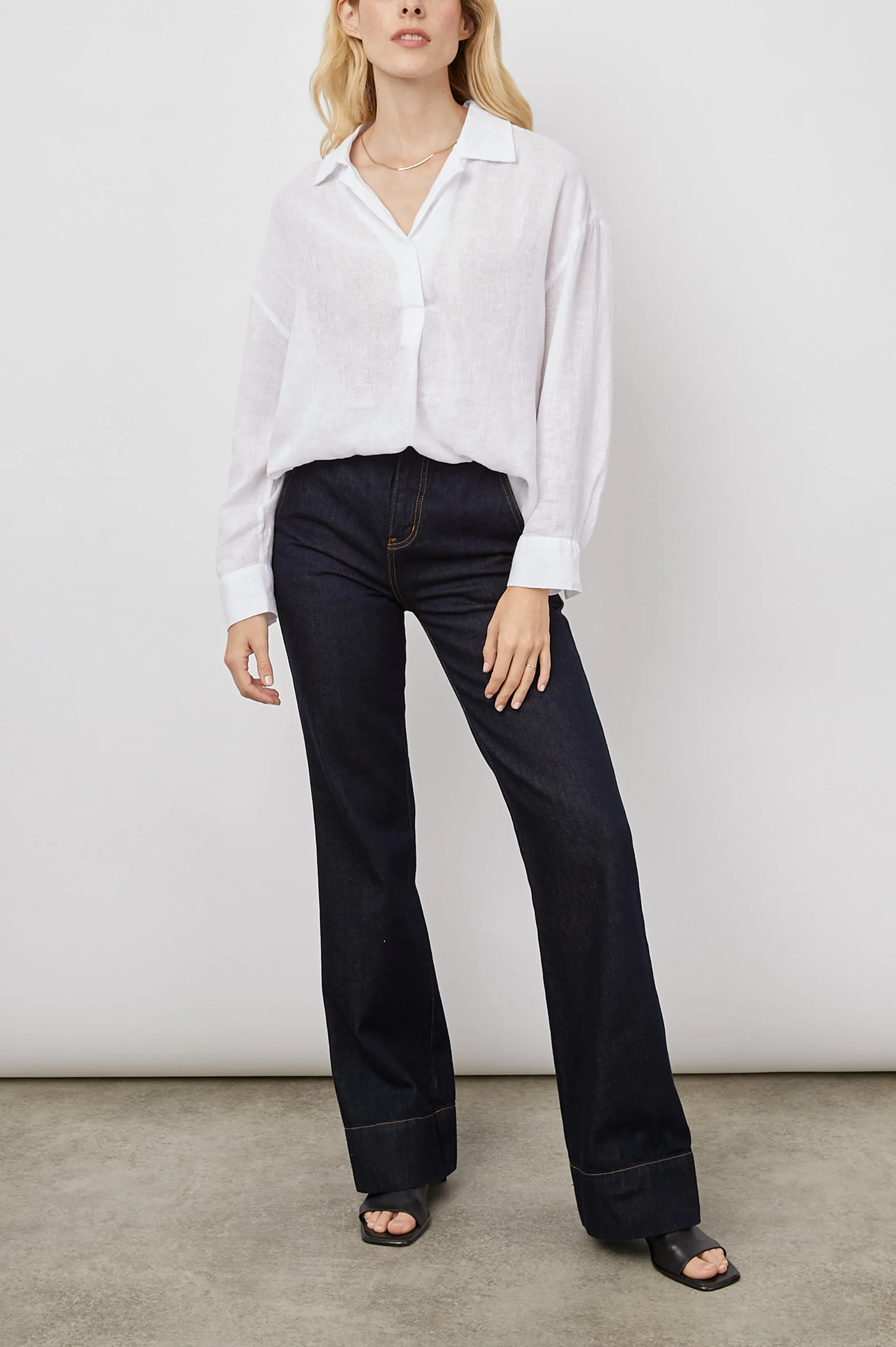 JOCELYN SHIRT - WHITE Rails