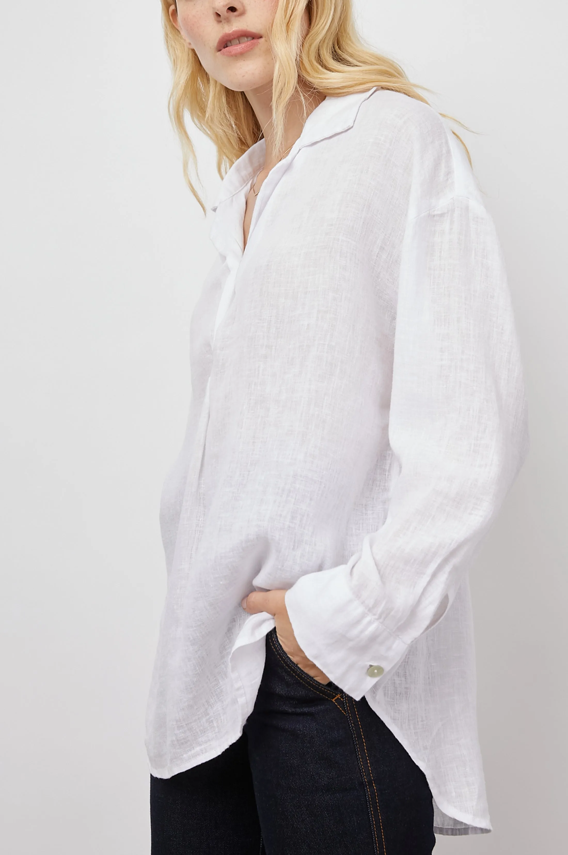 JOCELYN SHIRT - WHITE Rails