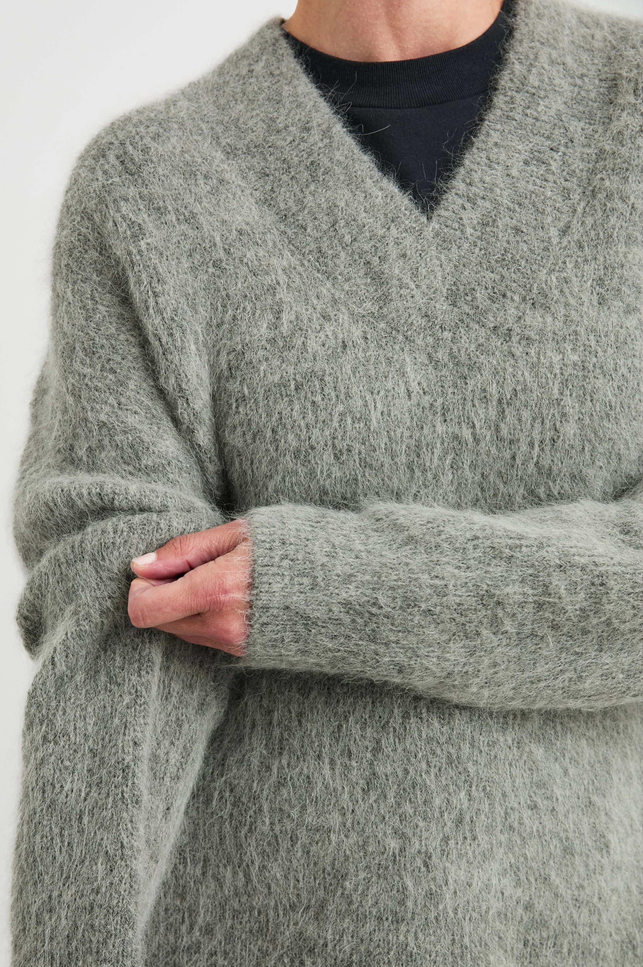 JODIE SWEATER - HEATHER GREY Rails